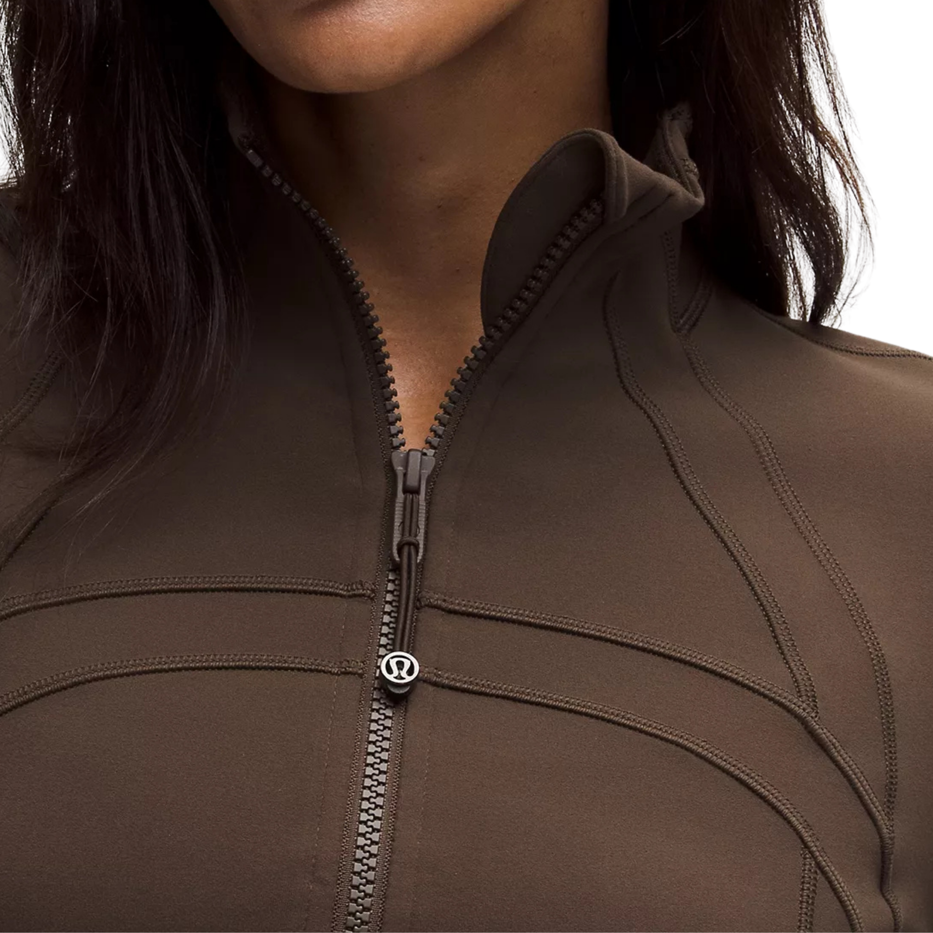 Lululemon Define Cropped Jacket - Walnut Crunch