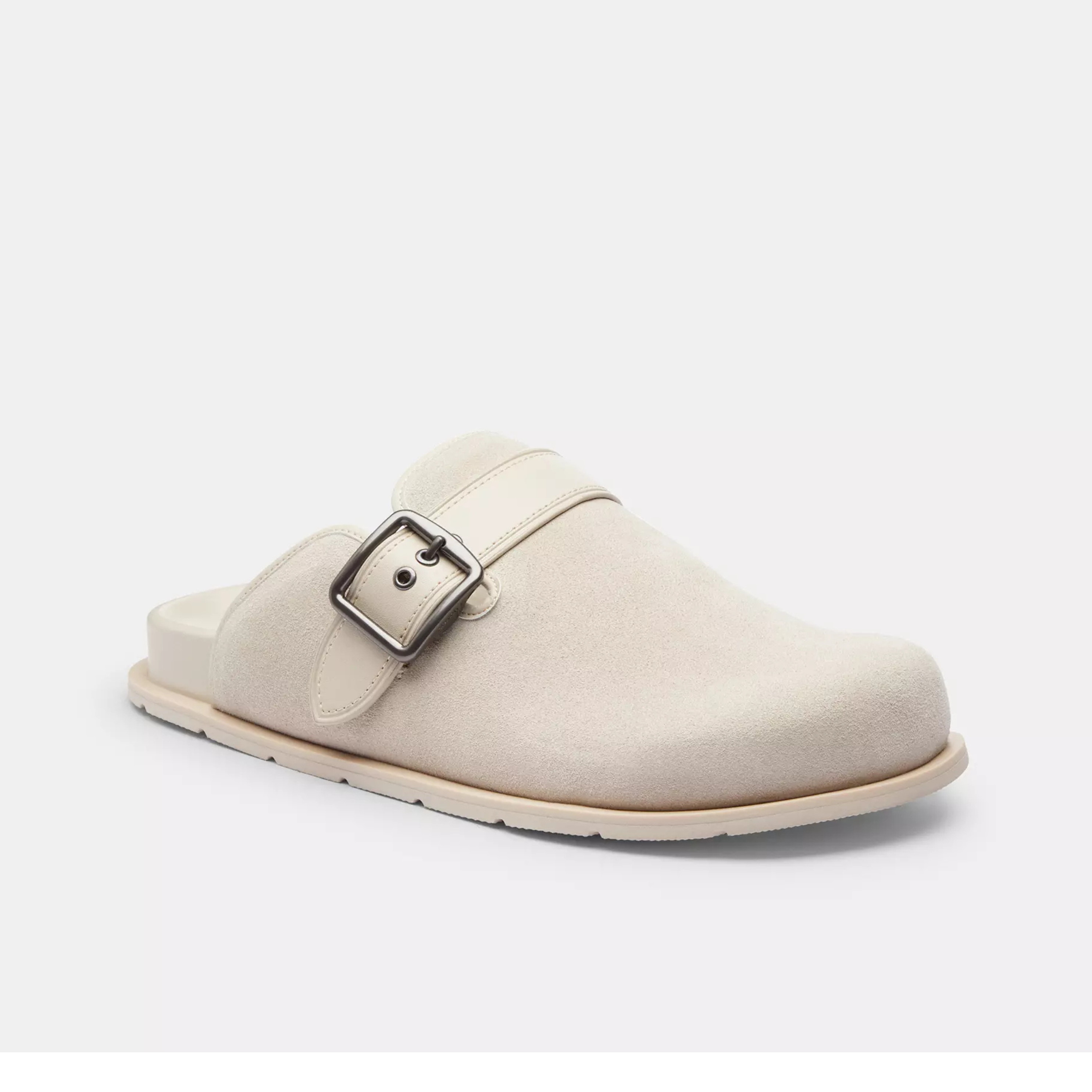COACH Men's Buckle Clog - Steam