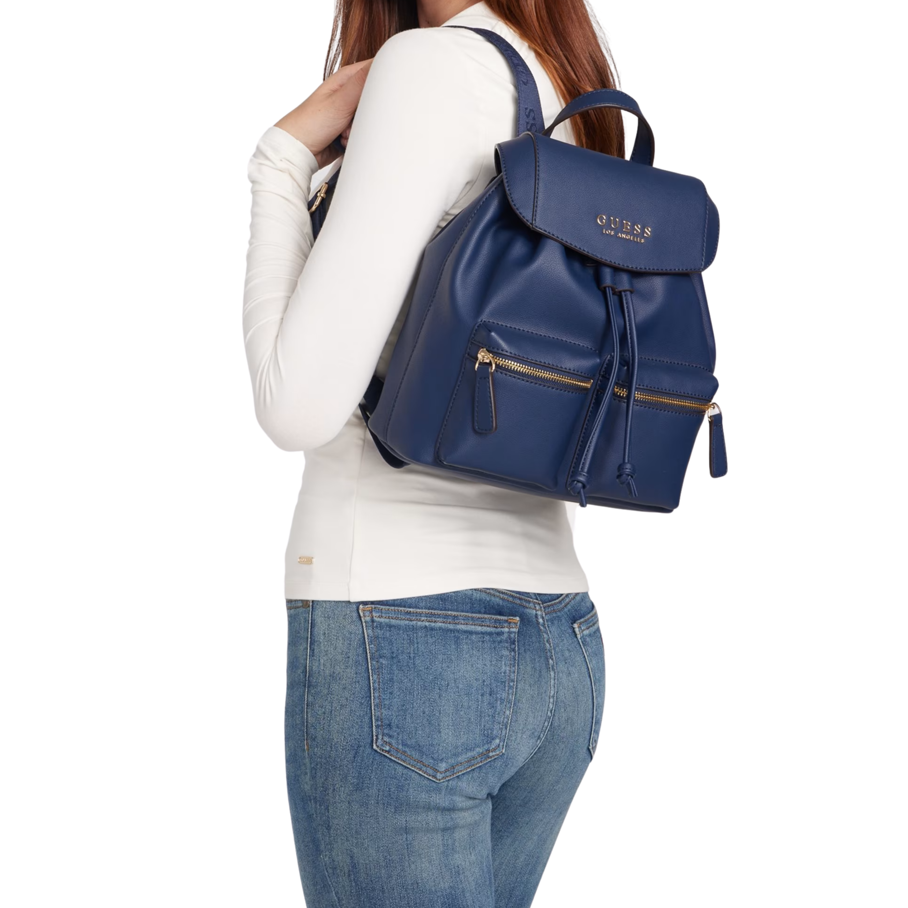 GUESS Women Speranza Backpack - Blue