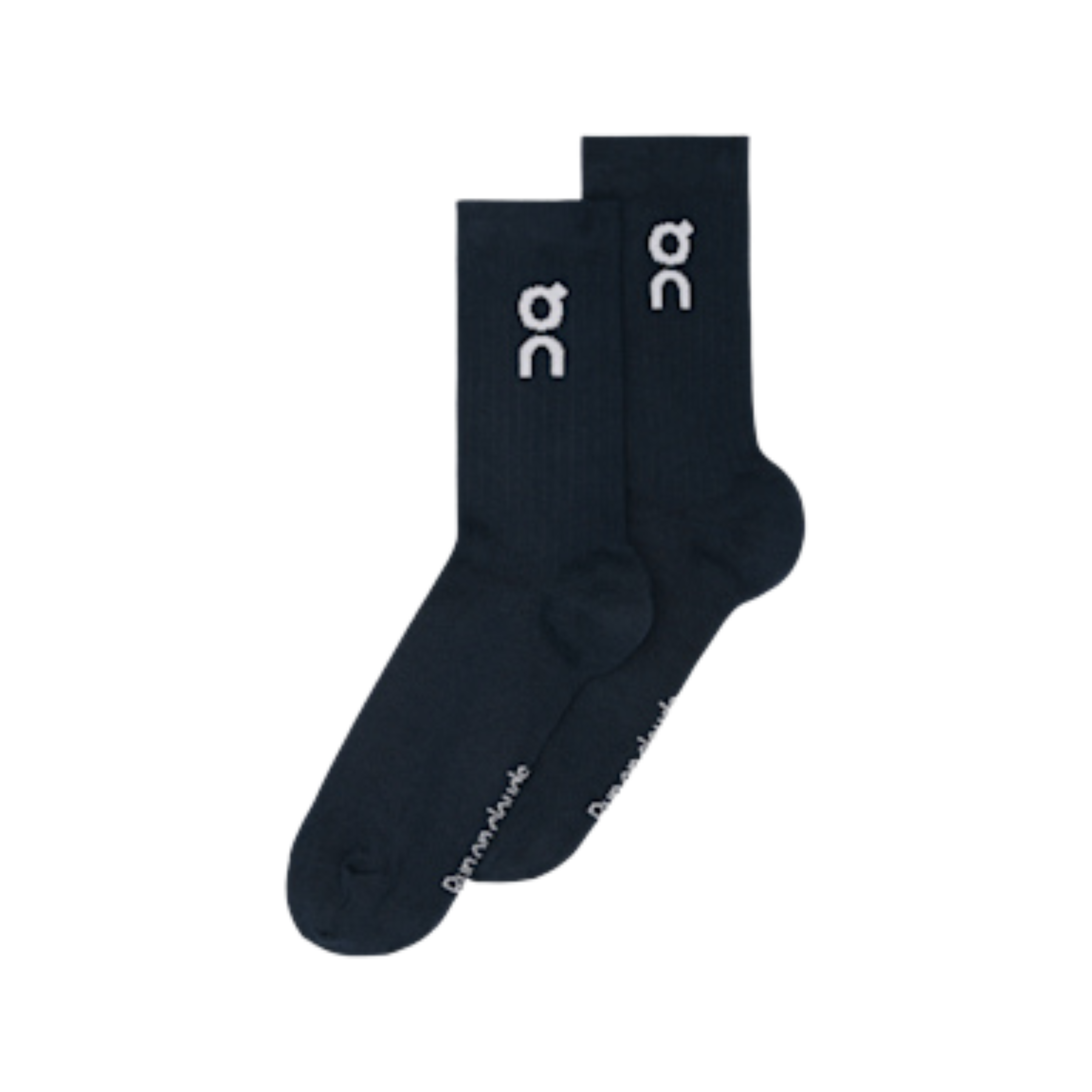 On Logo Sock High 3P - Navy