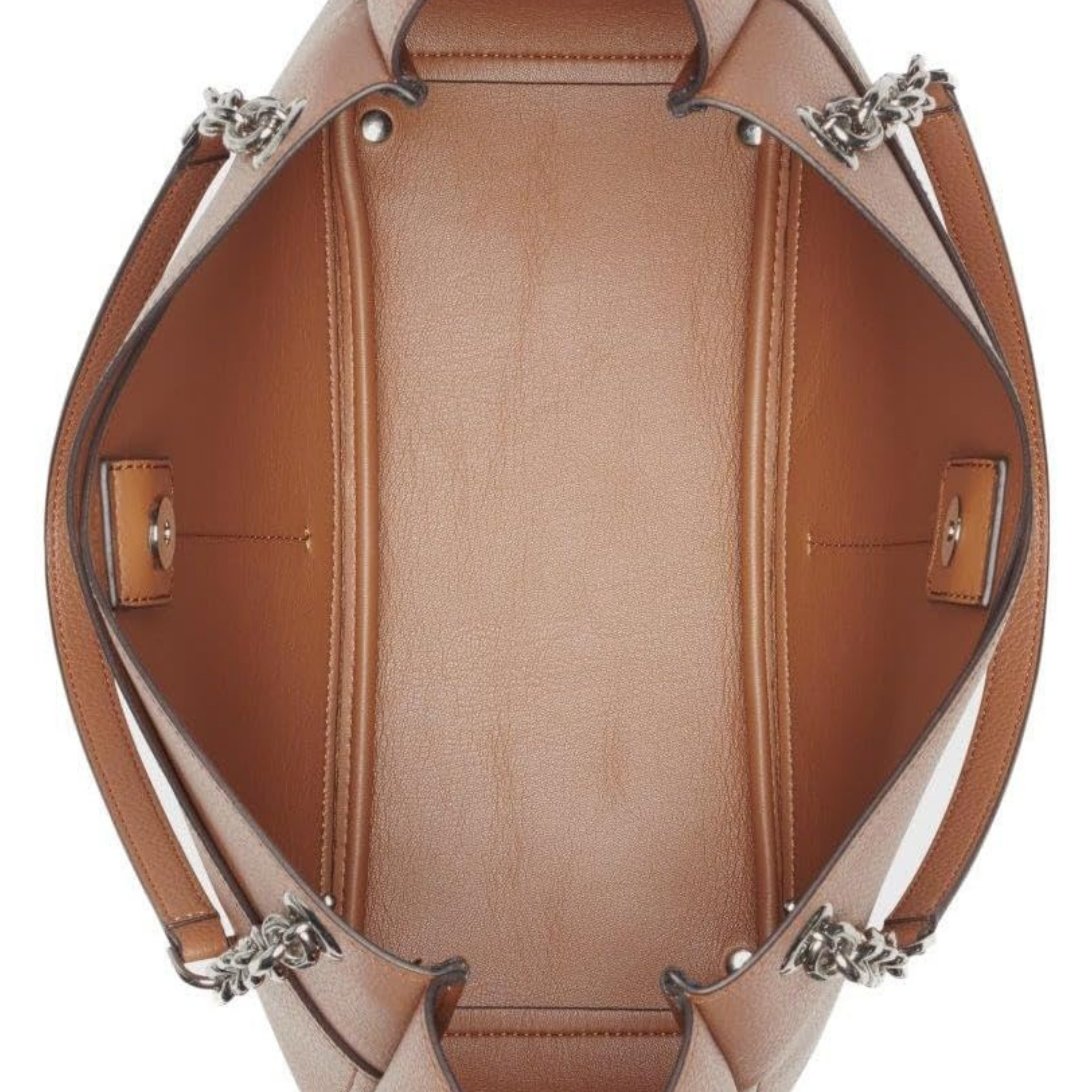 Calvin Klein Women Zoe Chain Tote Bag - Caramel