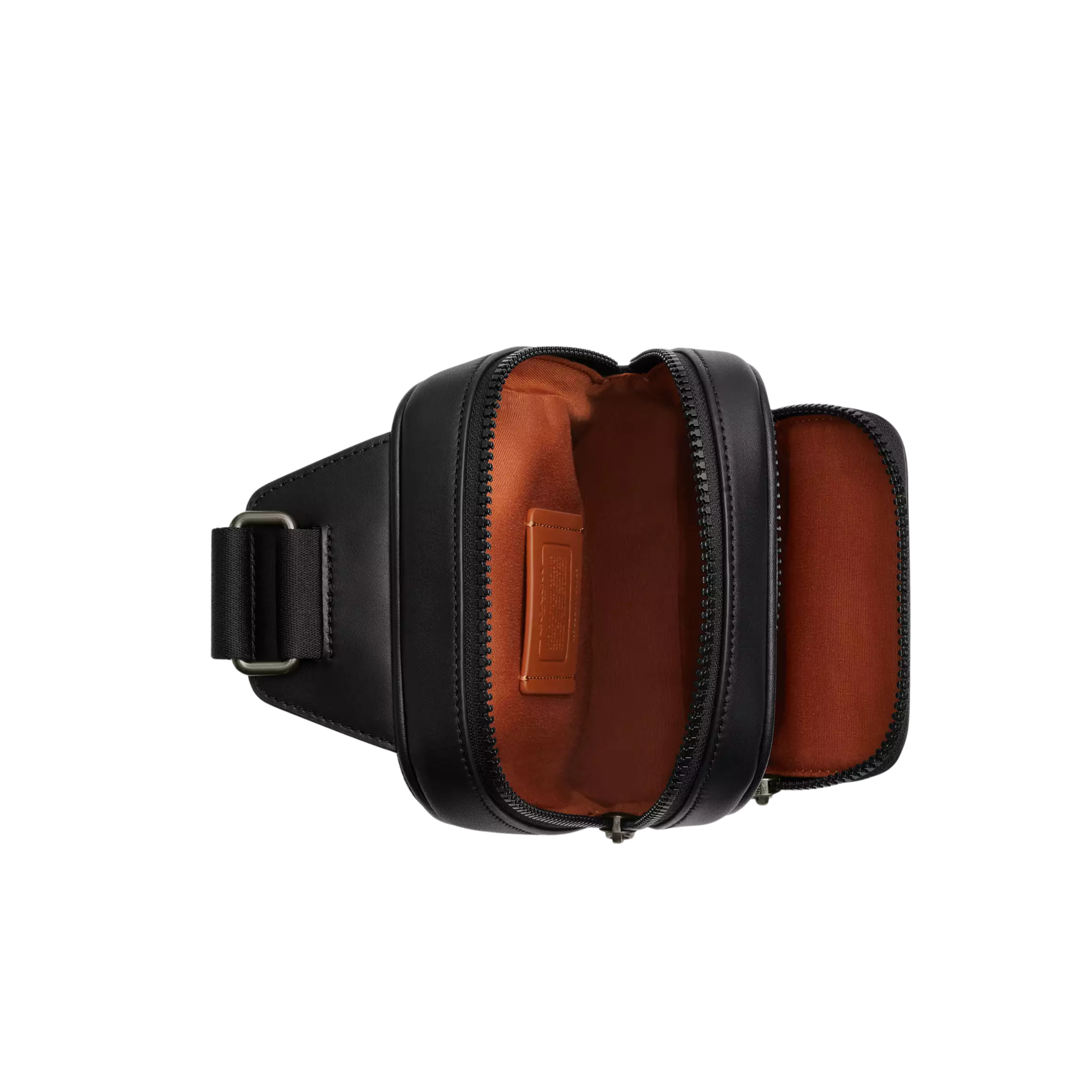 COACH Men Racer Sling Pack - Gunmetal Brown