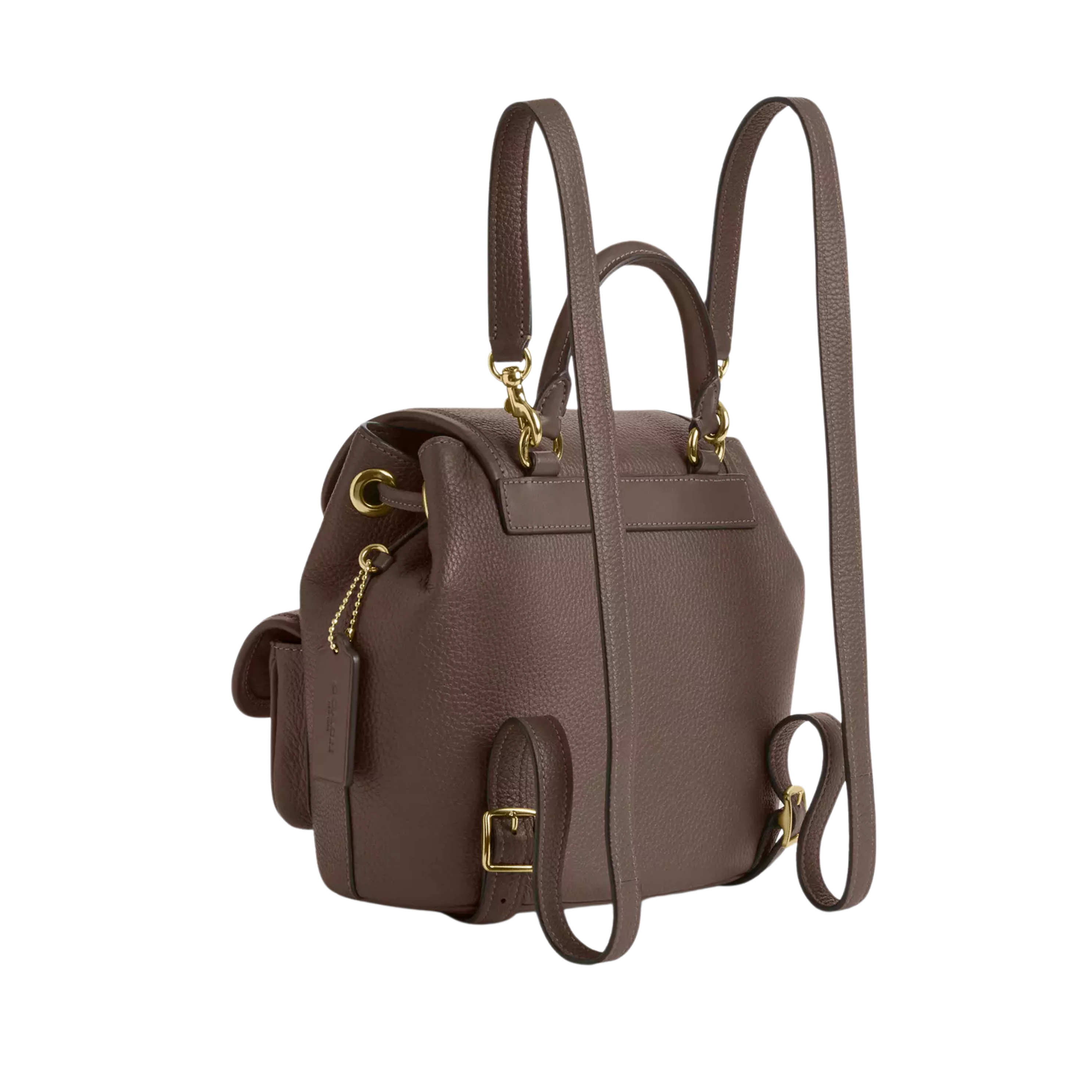 COACH Women Hadley Backpack - Gold Dark Stone