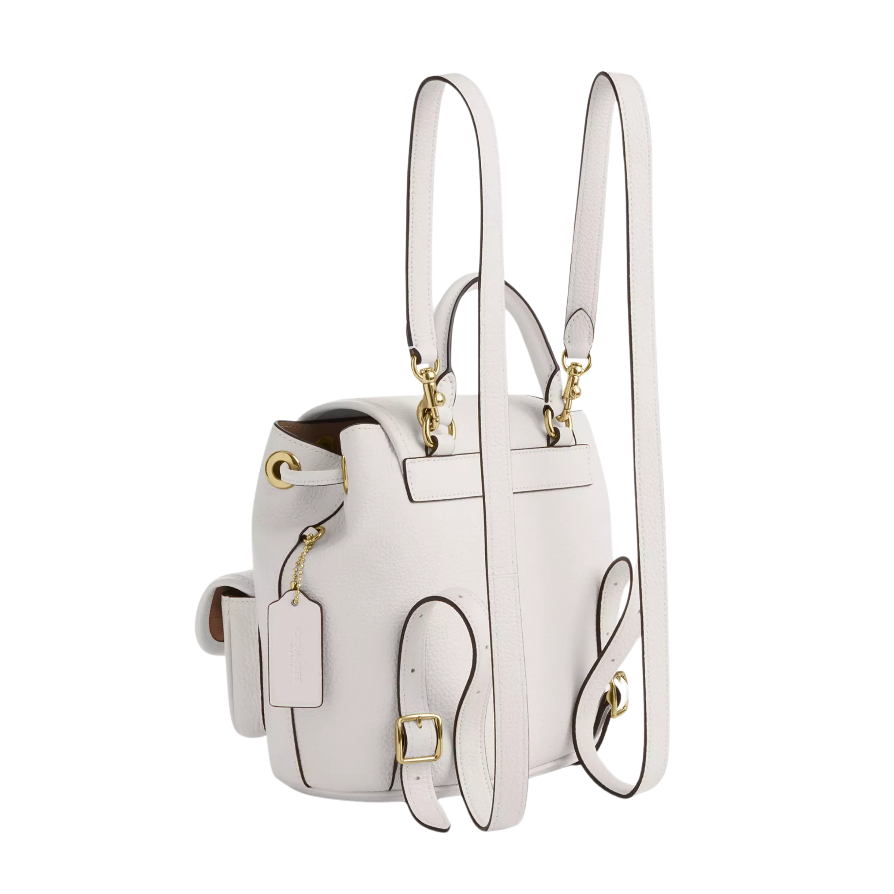 COACH Women Hadley Backpack - Gold Chalk