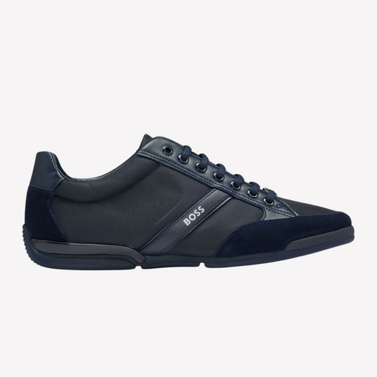 Hugo Boss Men Mixed Trainers - Dark Blue