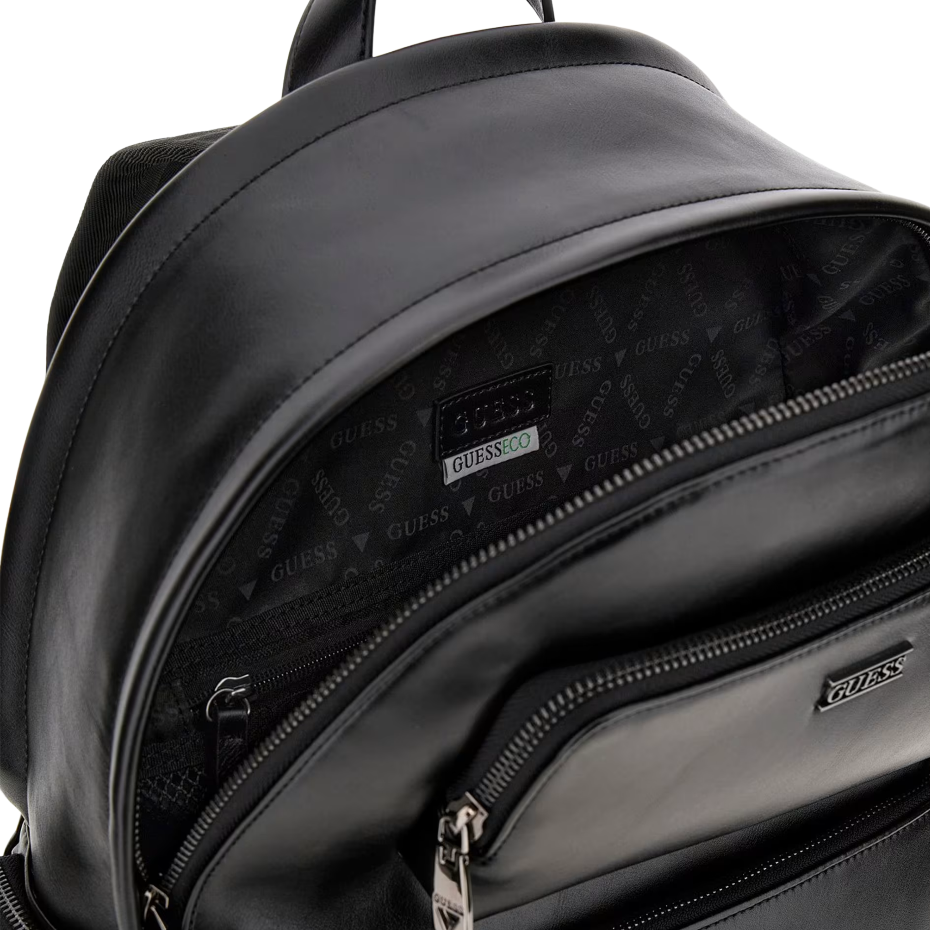 Guess Men Boston Compact Backpack - Black