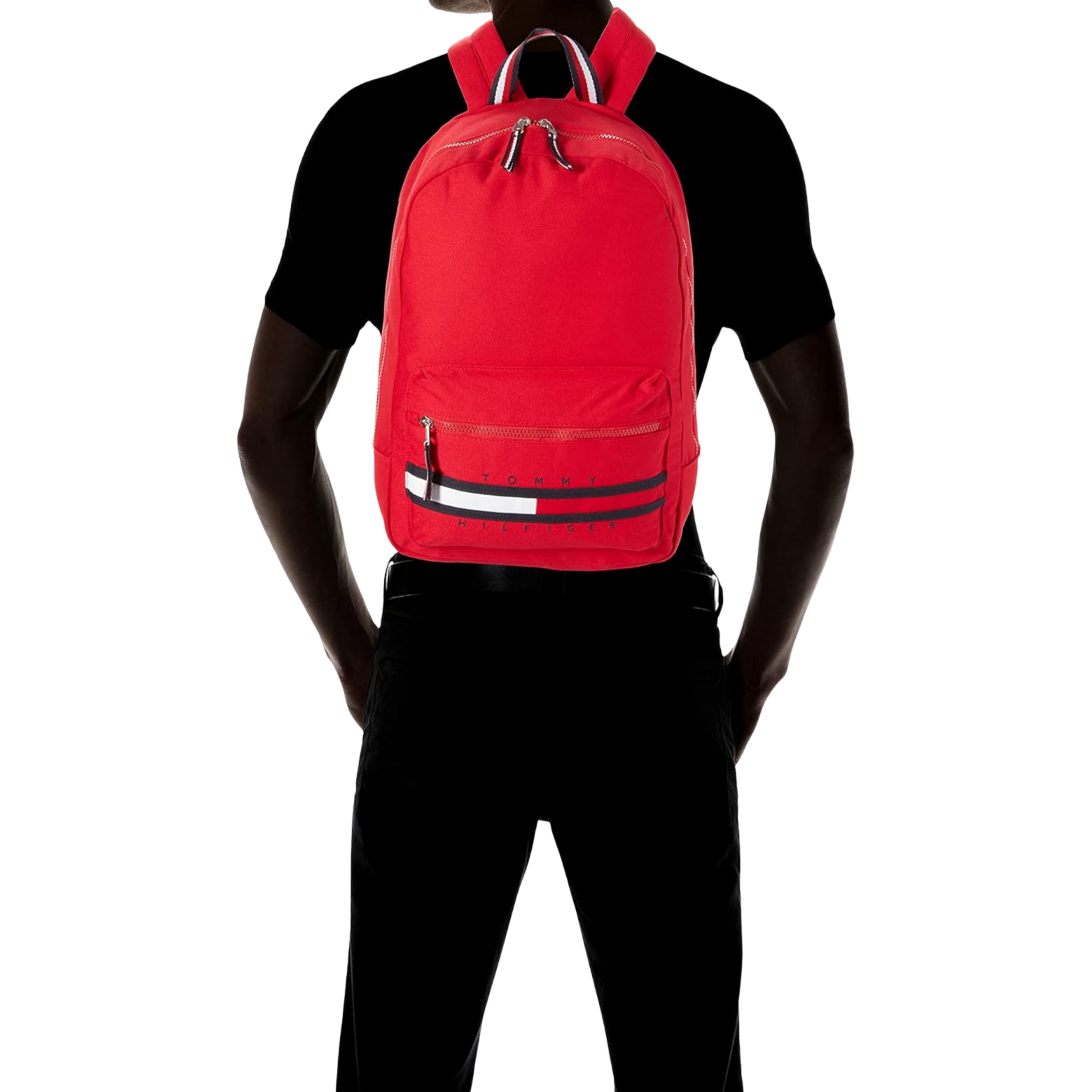 Tommy Hilfiger Men Gino Backpack - Apple Red