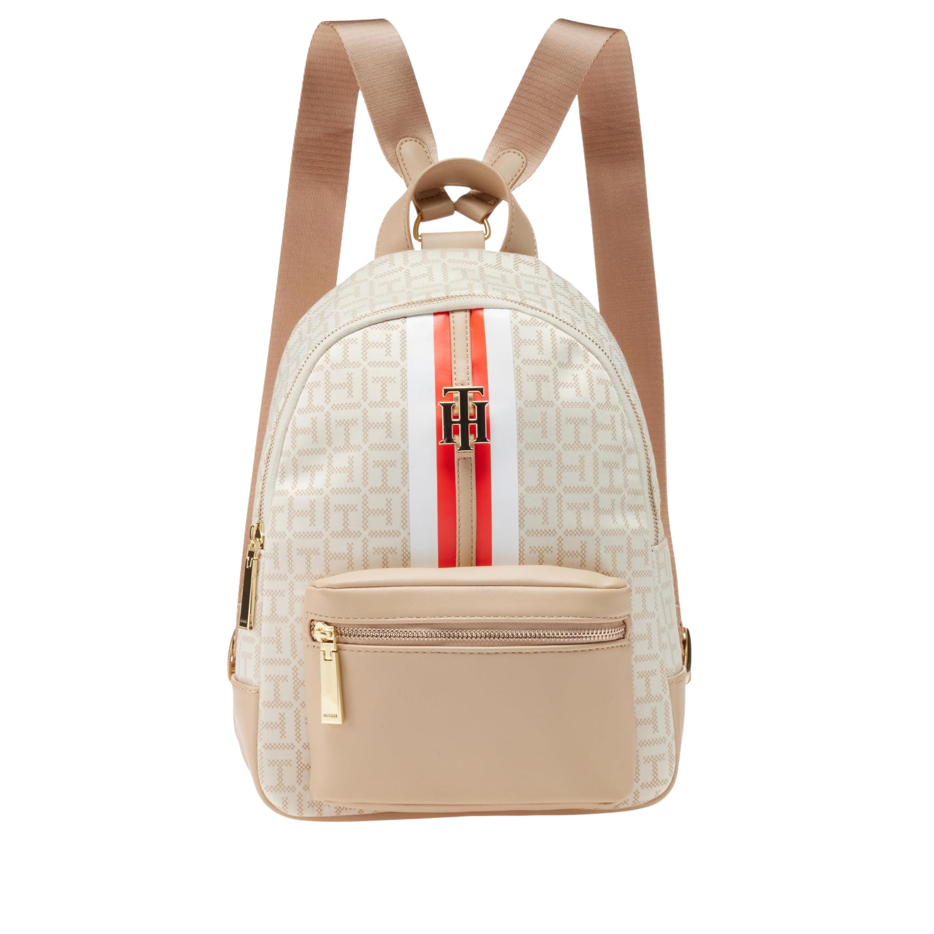 Tommy Hilfiger Women Jaden Plus Mini Backpack - Ivory Clayed Pebble