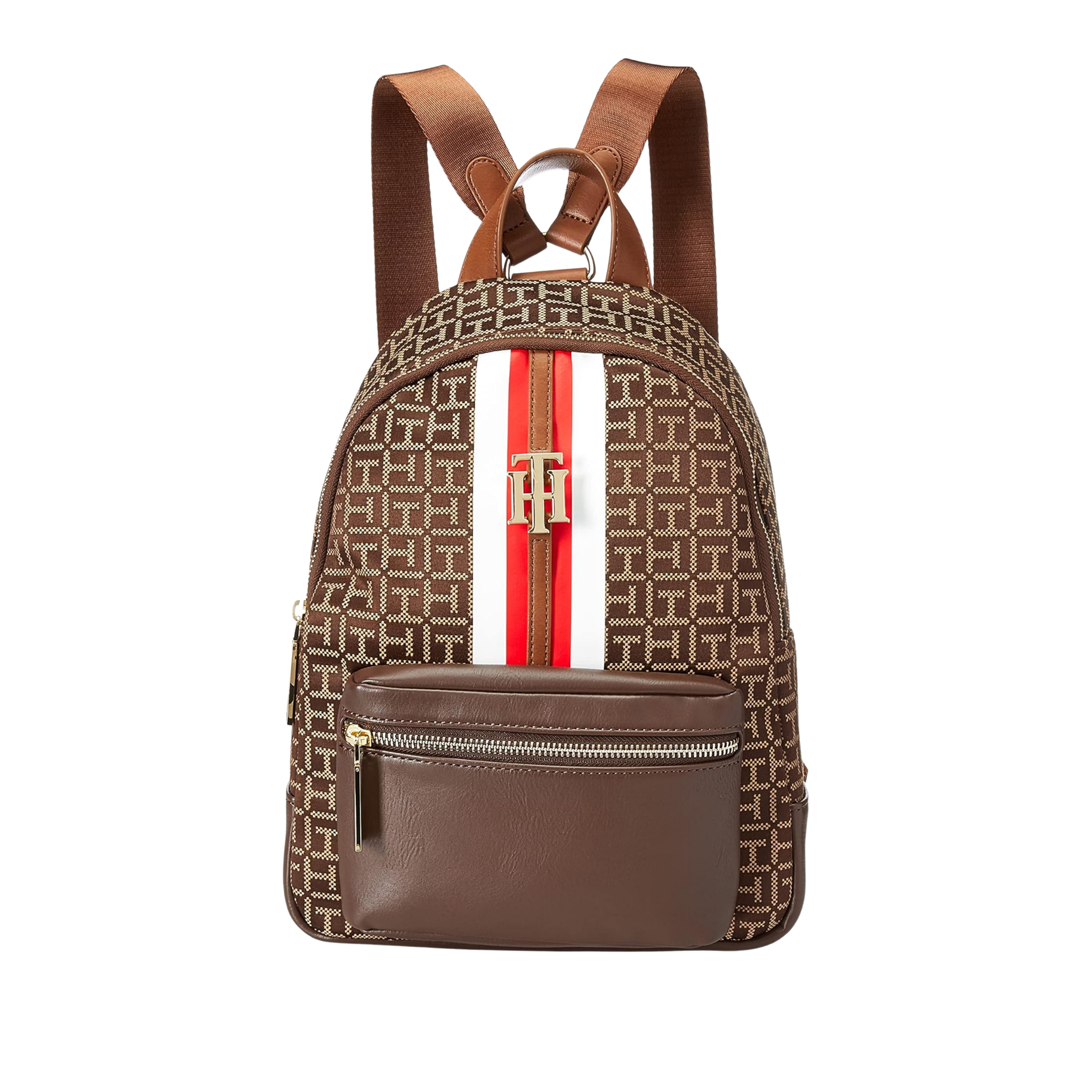 Tommy Hilfiger Women Jaden Plus Mini Backpack - Chestnut Tannin