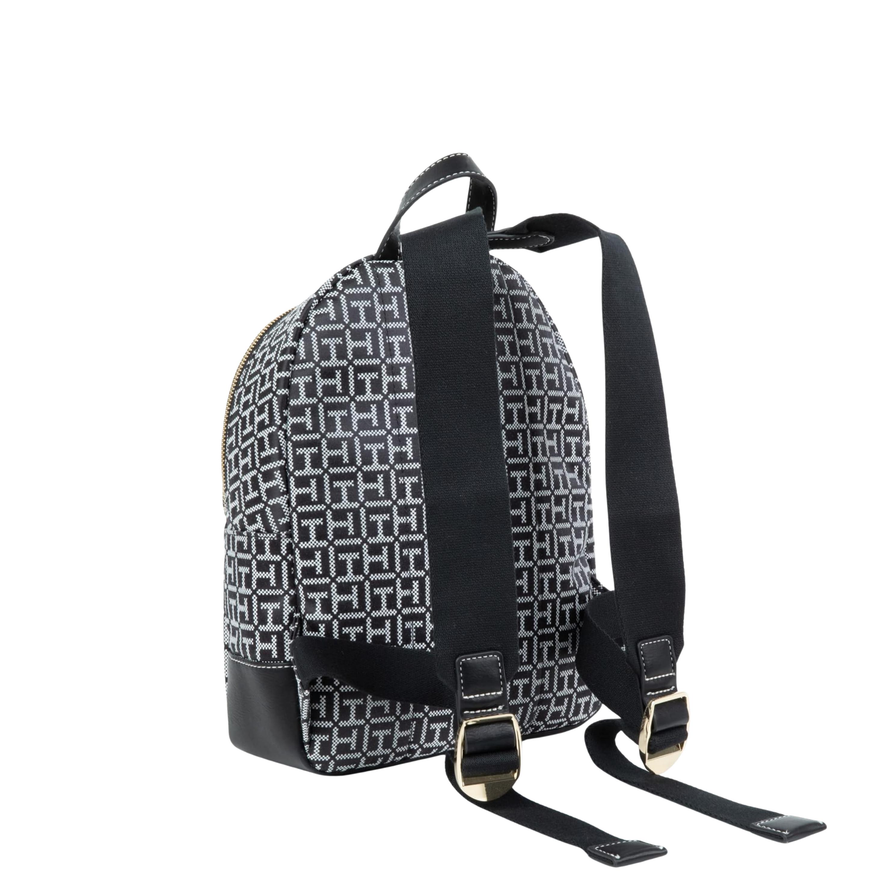 Tommy Hilfiger Women Jaden Plus Mini Backpack - Black White