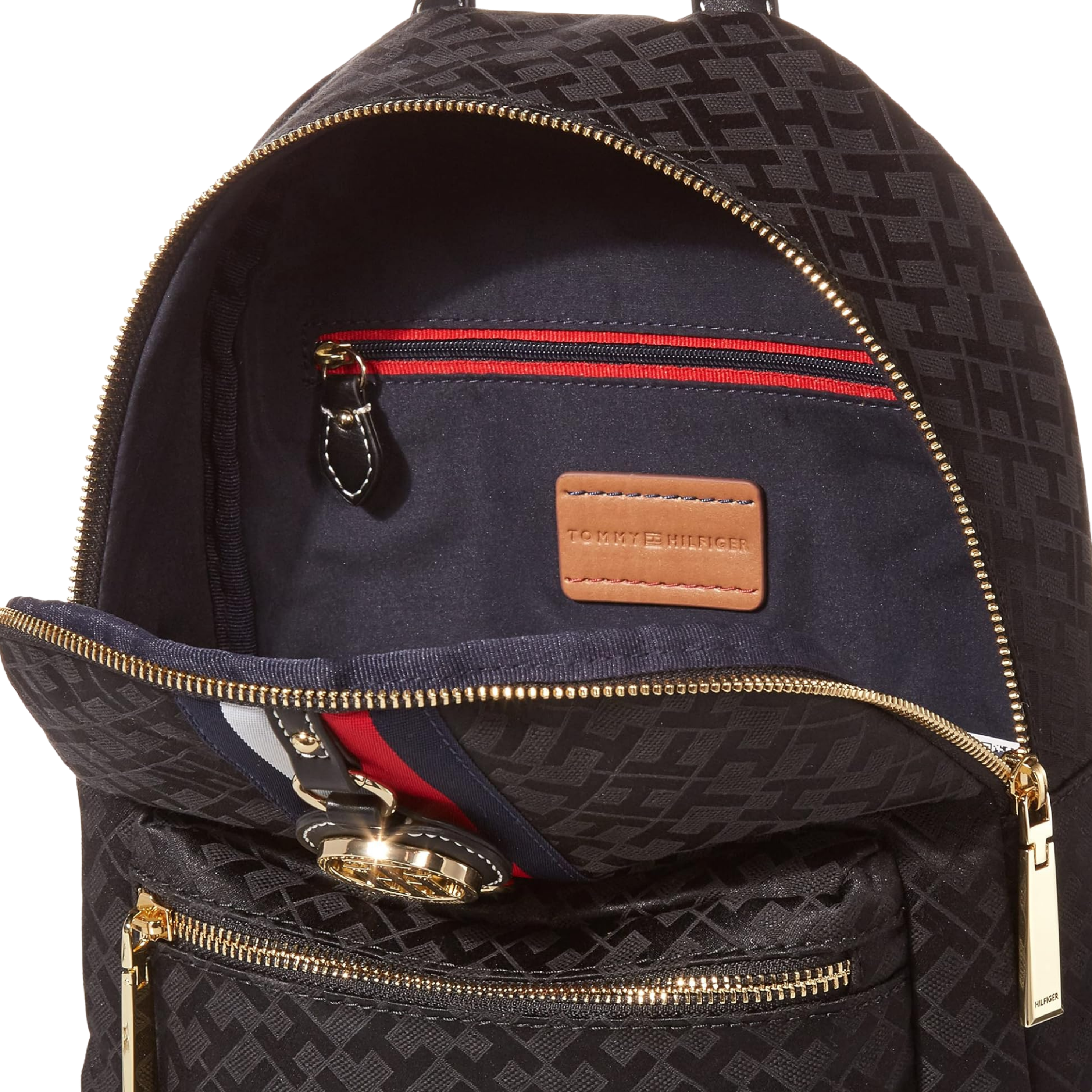 Tommy Hilfiger Women Jaden Plus Mini Backpack - Black Tonal