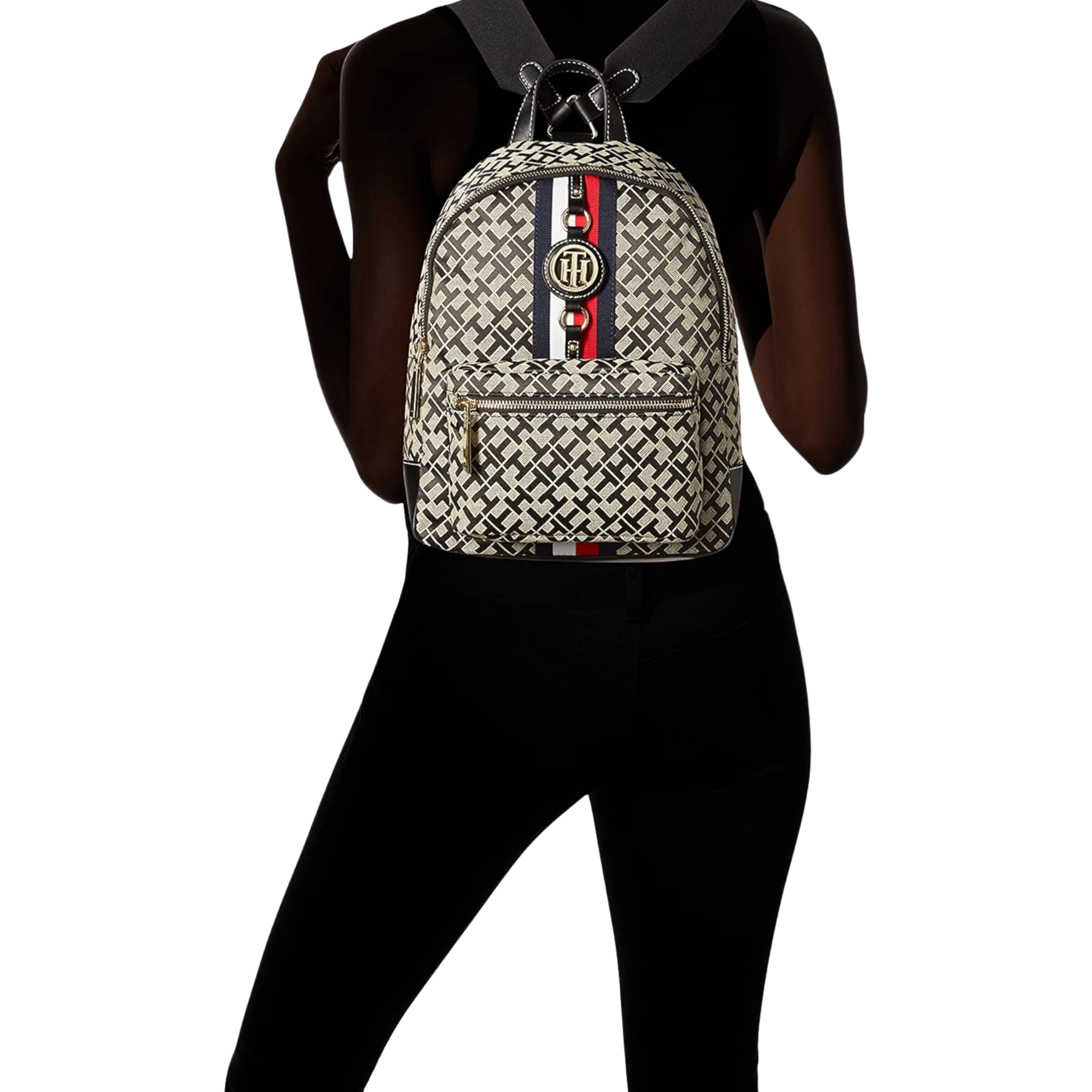 Tommy Hilfiger Women Jaden Plus Mini Backpack - Black Alpaca
