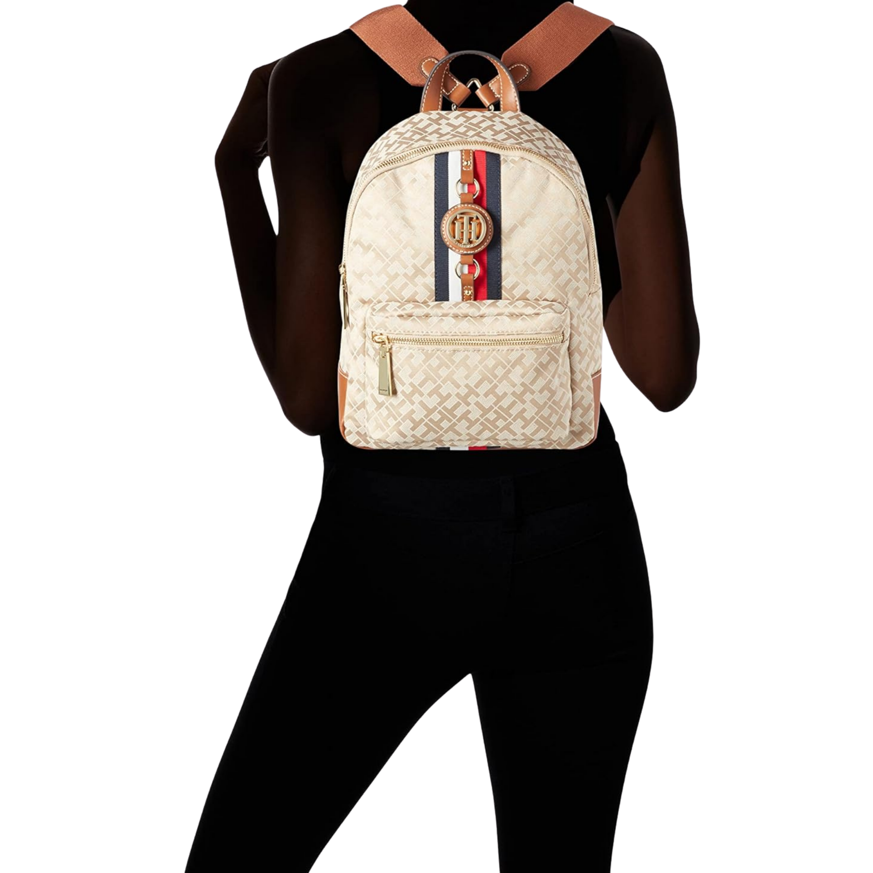 Tommy Hilfiger Women Jaden Plus Mini Backpack - Khaki