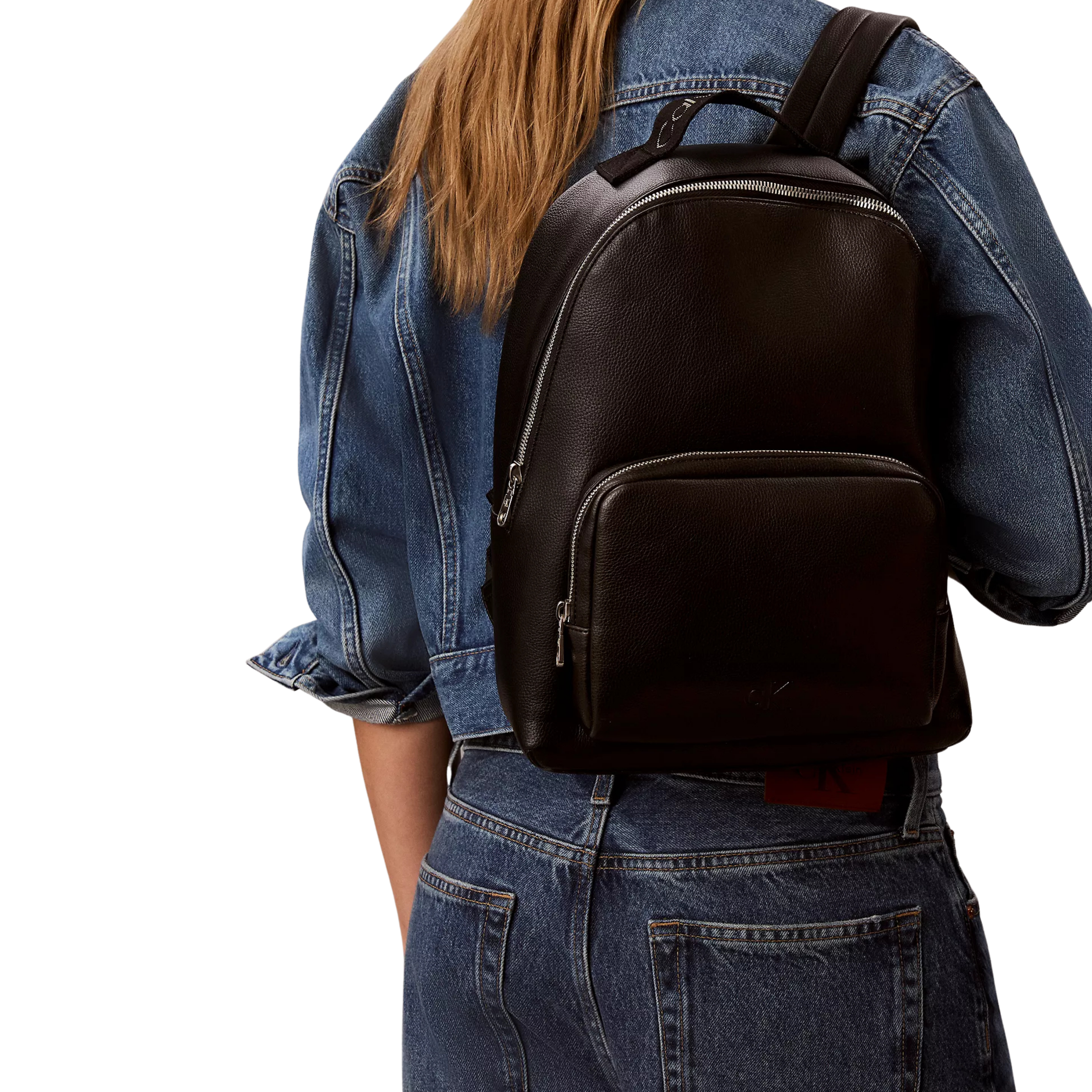 Calvin Klein Women Micro Pebble Classic Backpack - Black