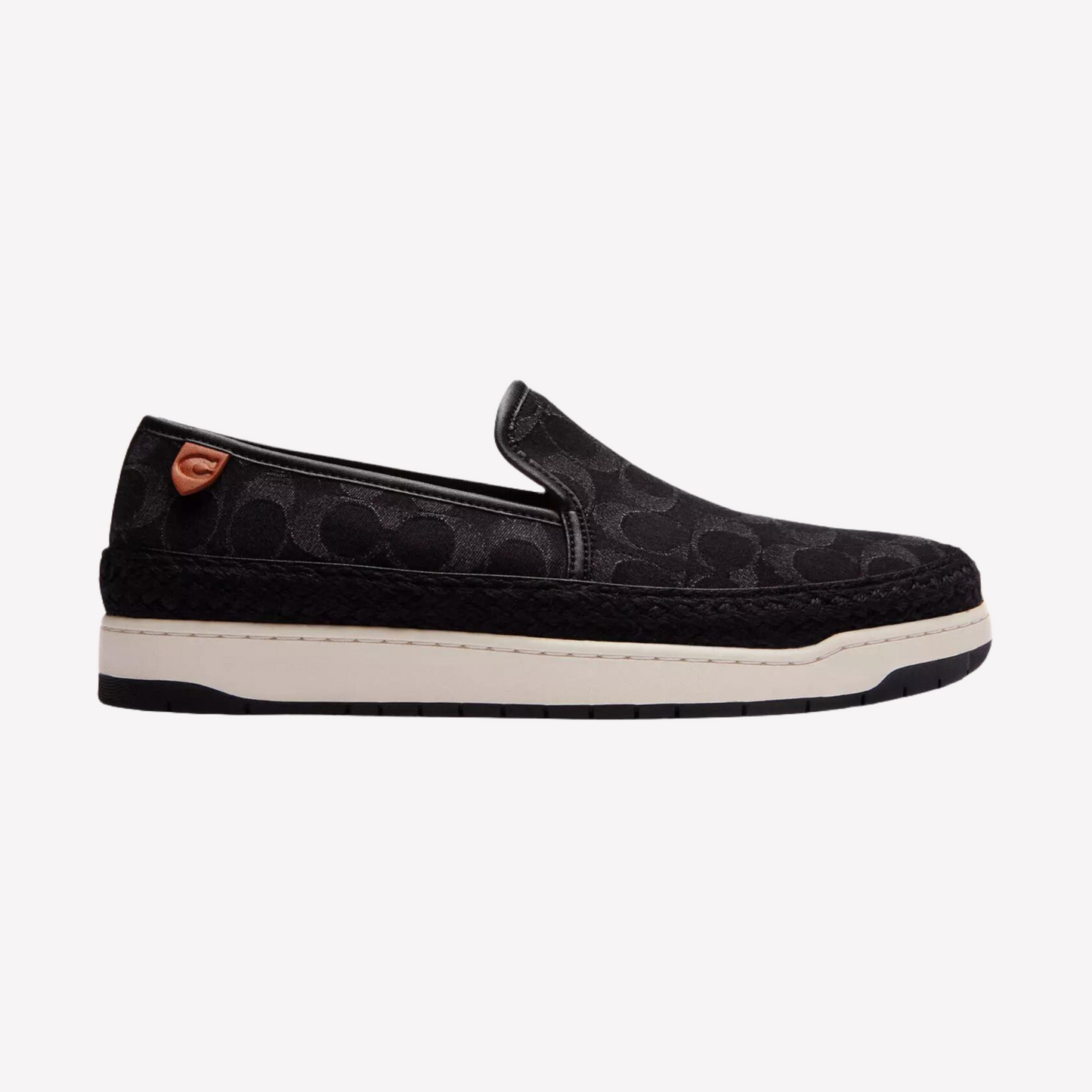 COACH Men's Miles Espadrille - Black Denim