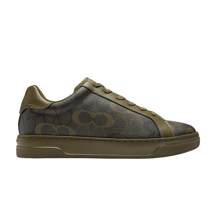 Coach Men's High Line Sneaker - Camo Olive