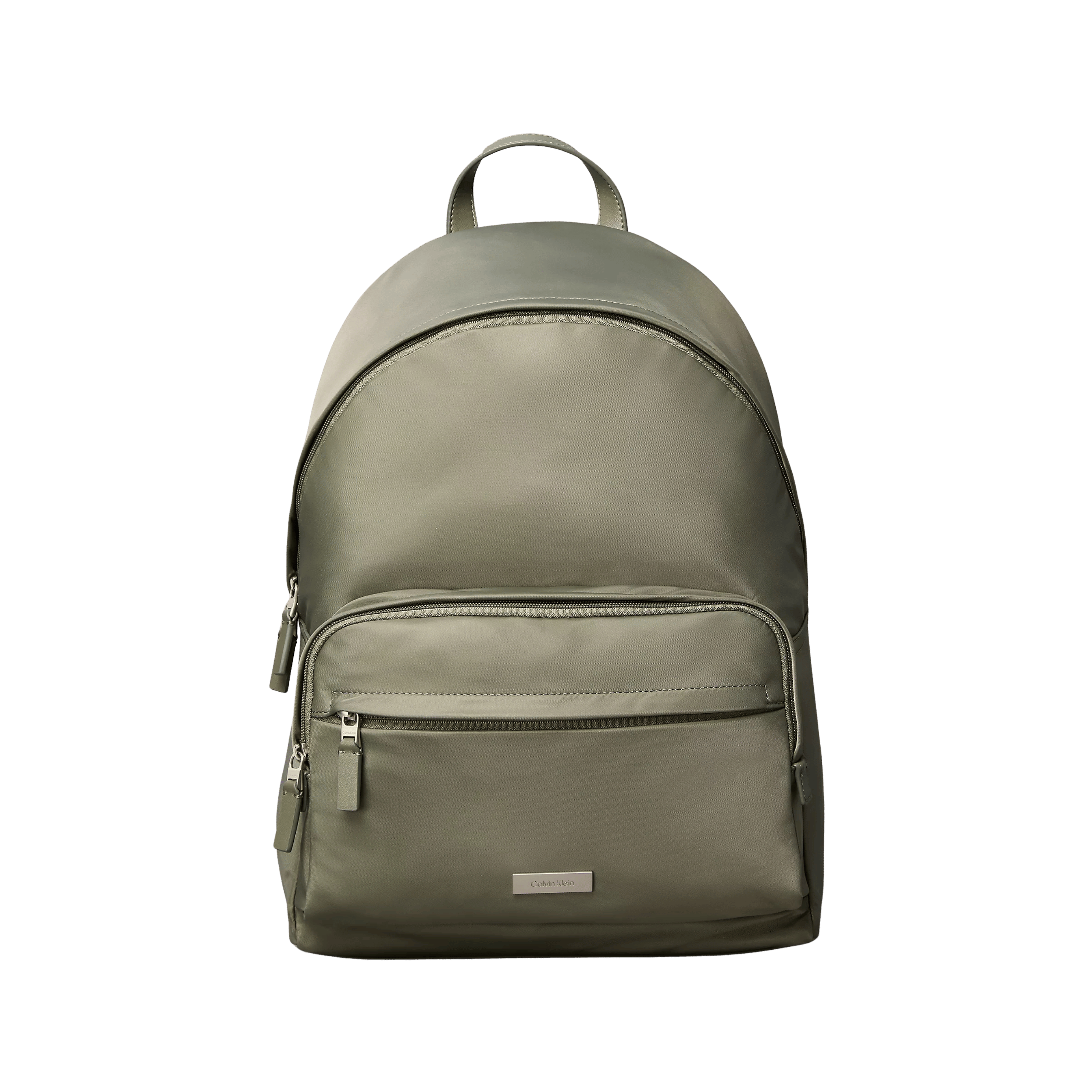Calvin Klein Men Matte Nylon Backpack - Deep Lichen Green
