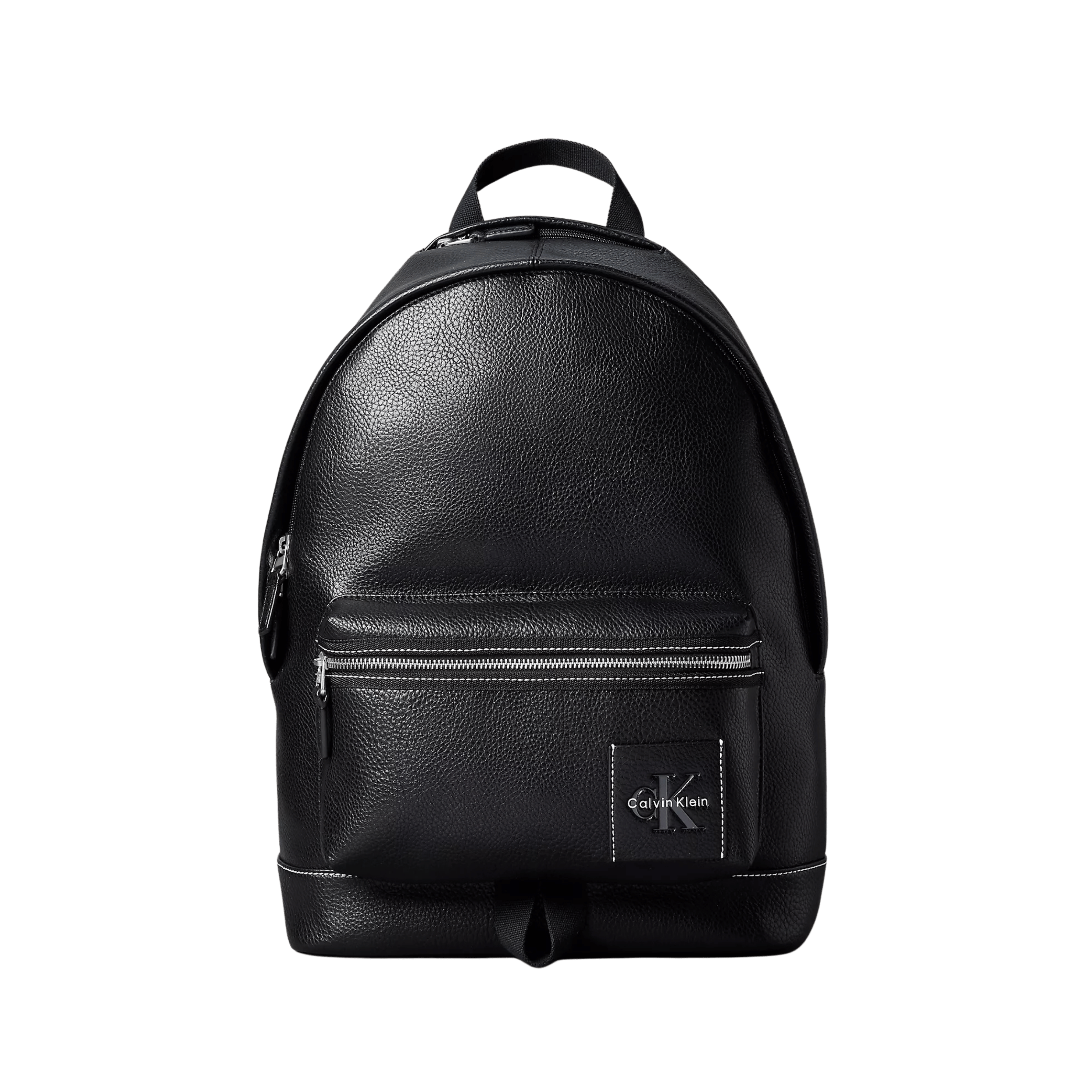 Calvin Klein Men Bold Pebble Round Backpack - Black