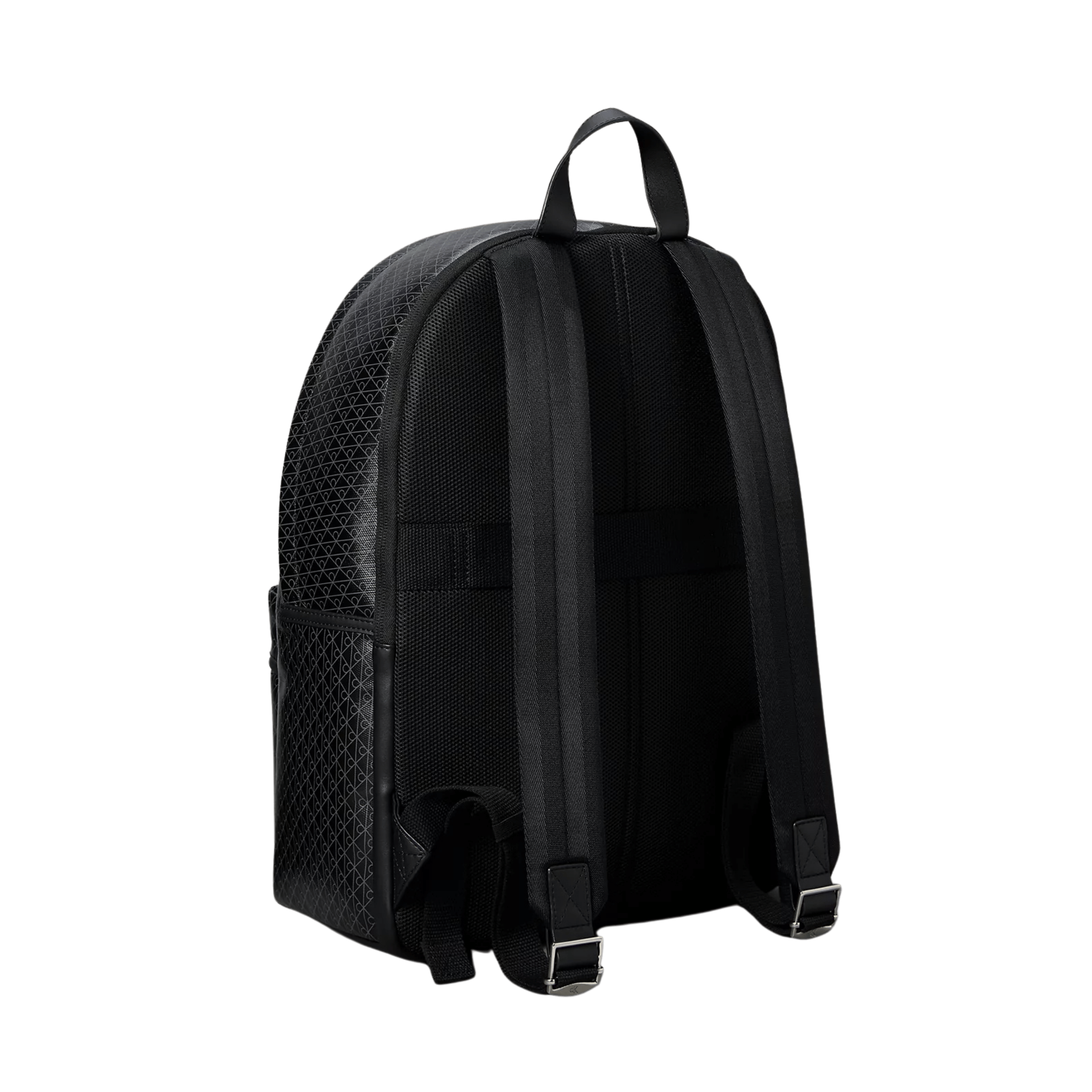 Calvin Klein Men Allover Emblem Logo Backpack - Black Aop