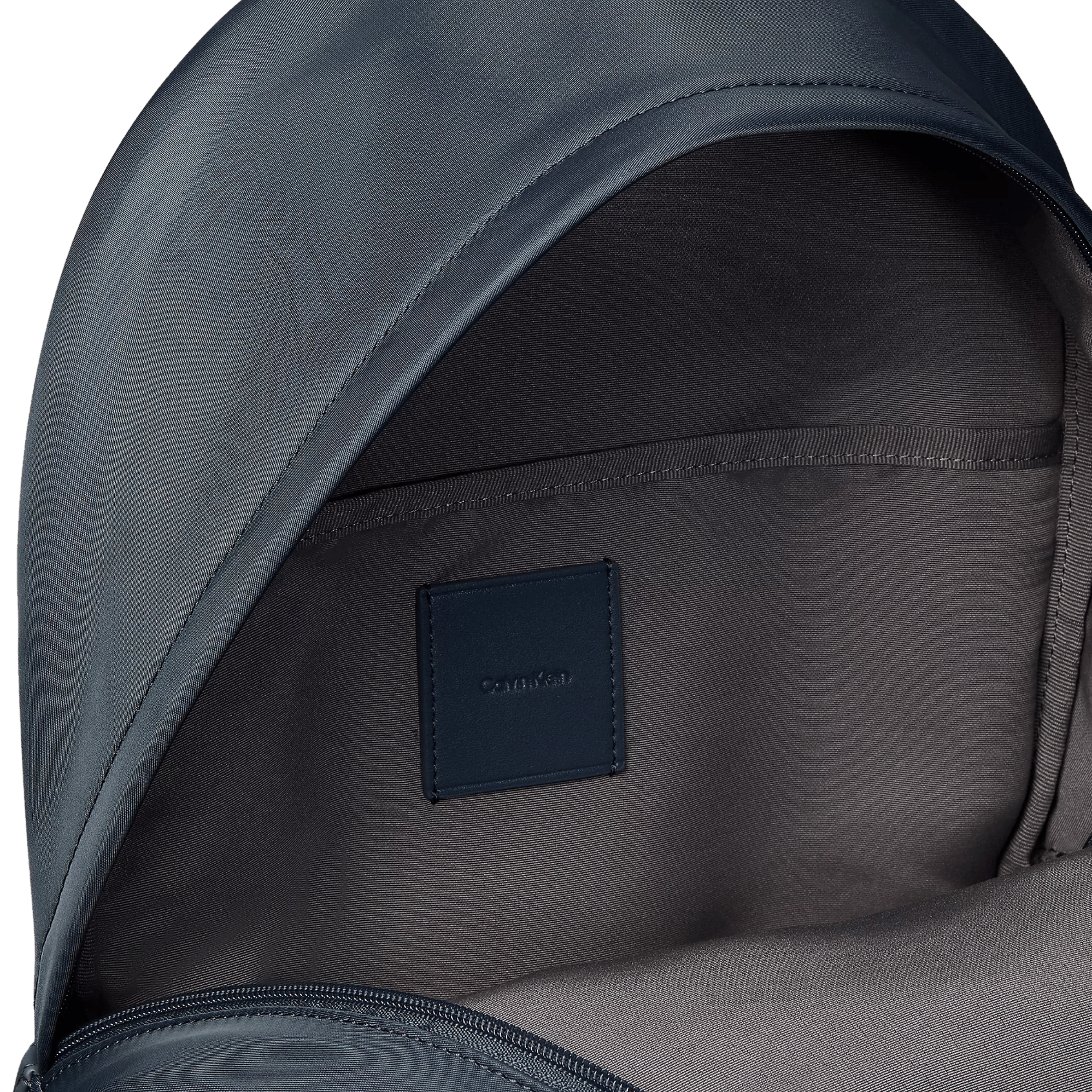 Calvin Klein Men Sleek Nylon Round Backpack - Slate Blue