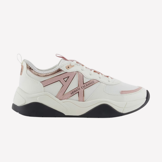 Armani Exchange Women's Chunky Sneaker - Pink