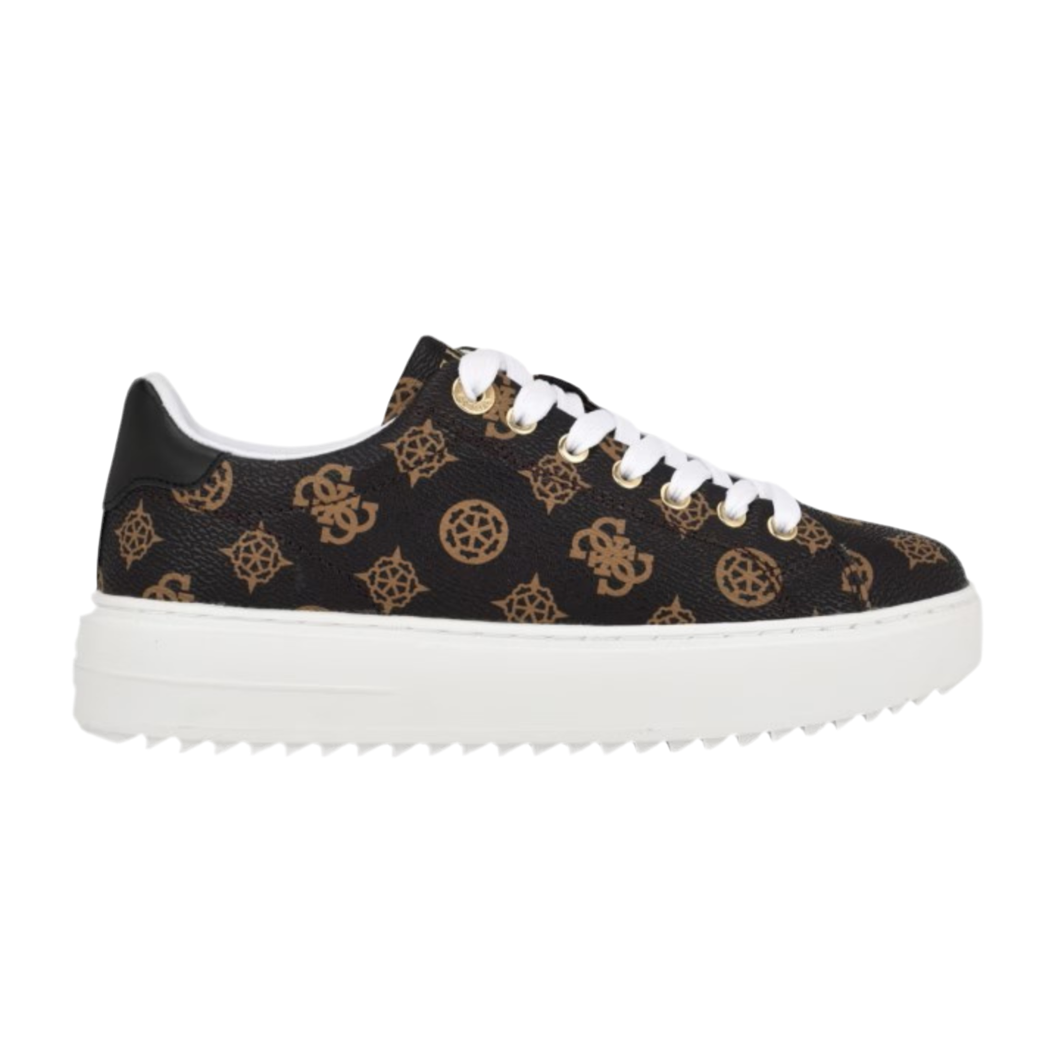 Guess Women Denesa Peony Sneaker - Medium Brown