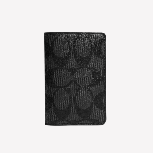 COACH Id Wallet in Canvas - Black