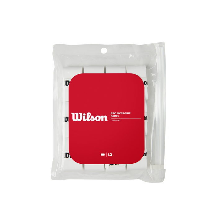 Wilson Pro Padel Overgrip 12 Pack - White
