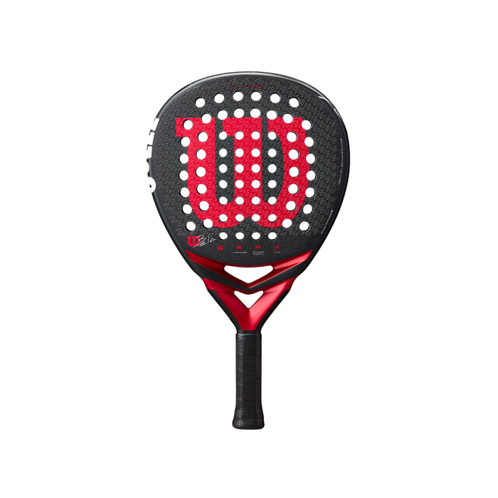 Wilson Bela V3 Padel Racket - Black Red