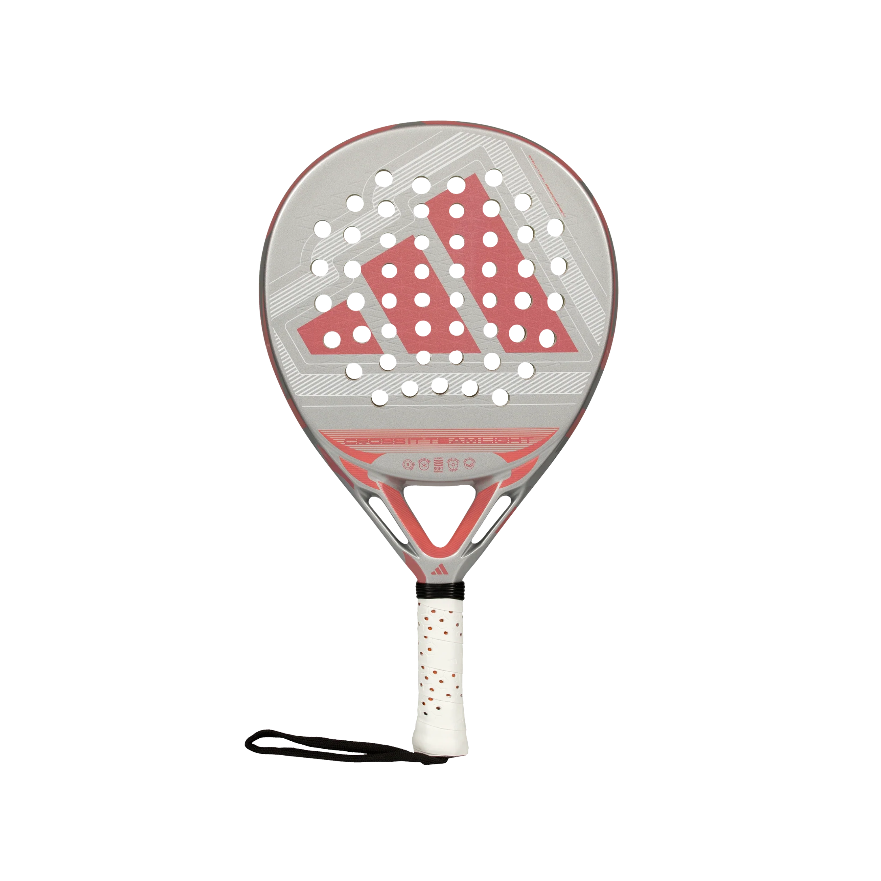 Adidas Cross It Team Light Padel Racket - White Rose