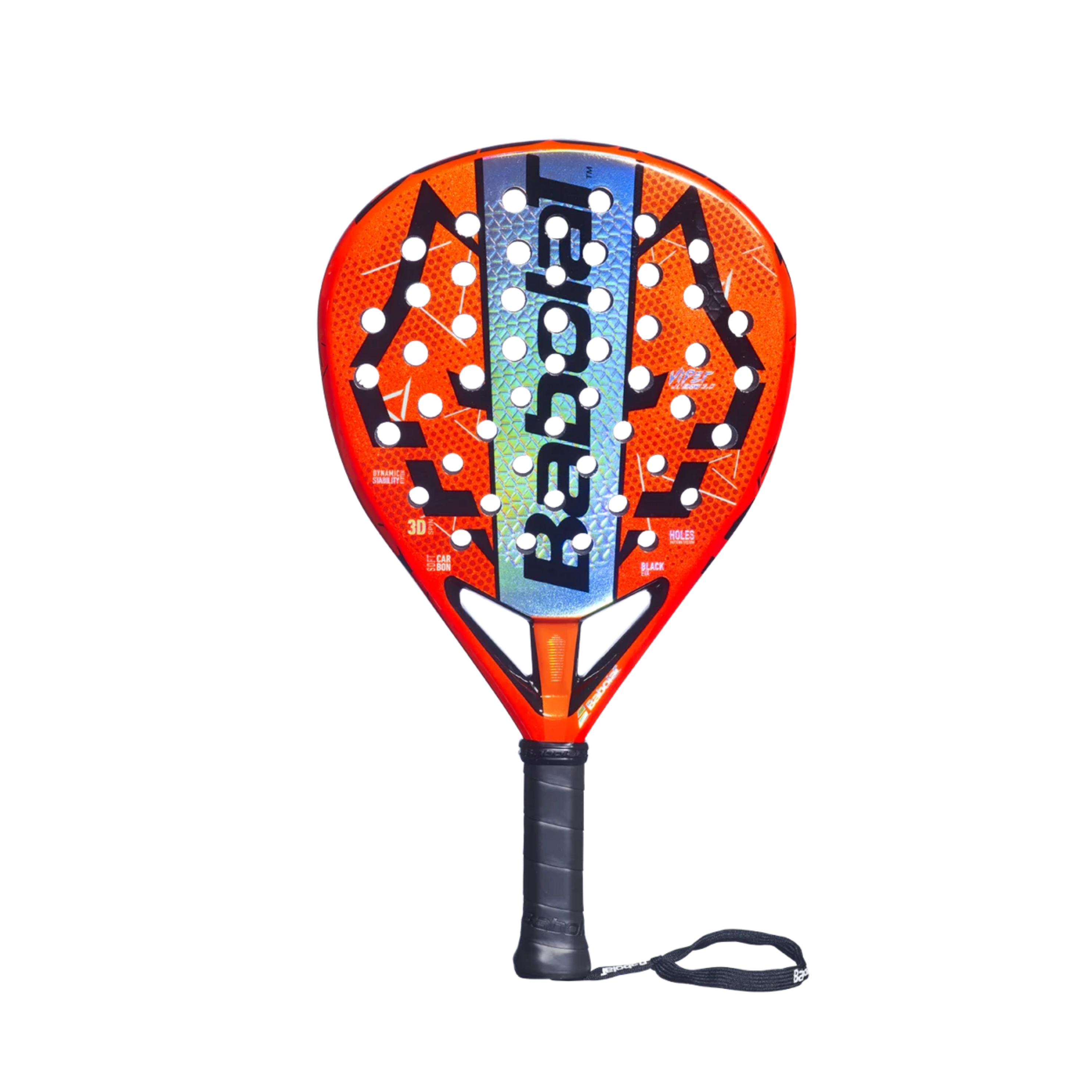 Babolat Viper Soft Juan Lebrón 3.0 Padel Racket - Orange Black