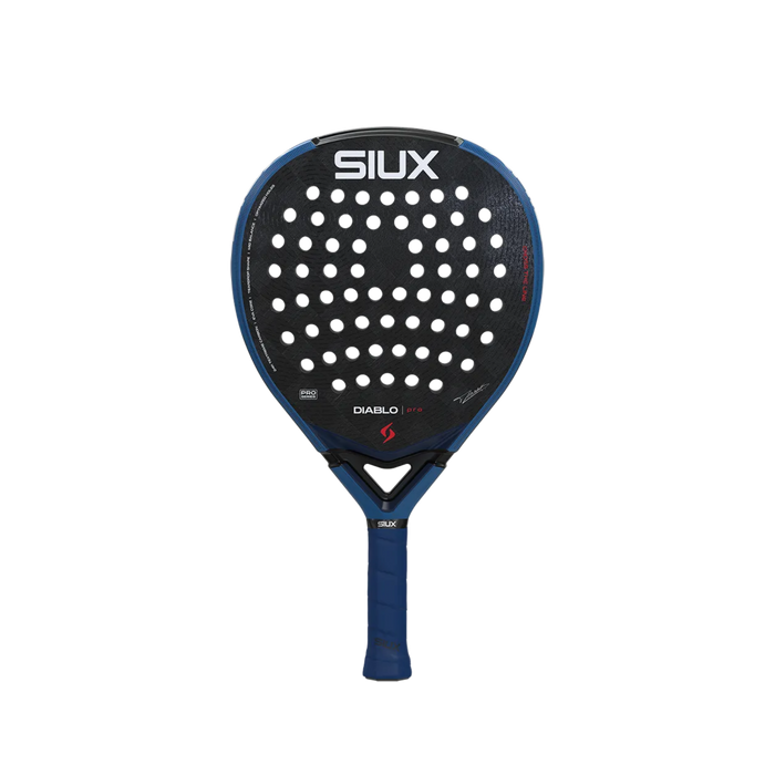 Siux Diablo Pro 2026 Royal Blue Padel Racket - Navy Black