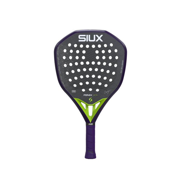 Siux Fenix Pro 2026 Glow Padel Racket - Purple