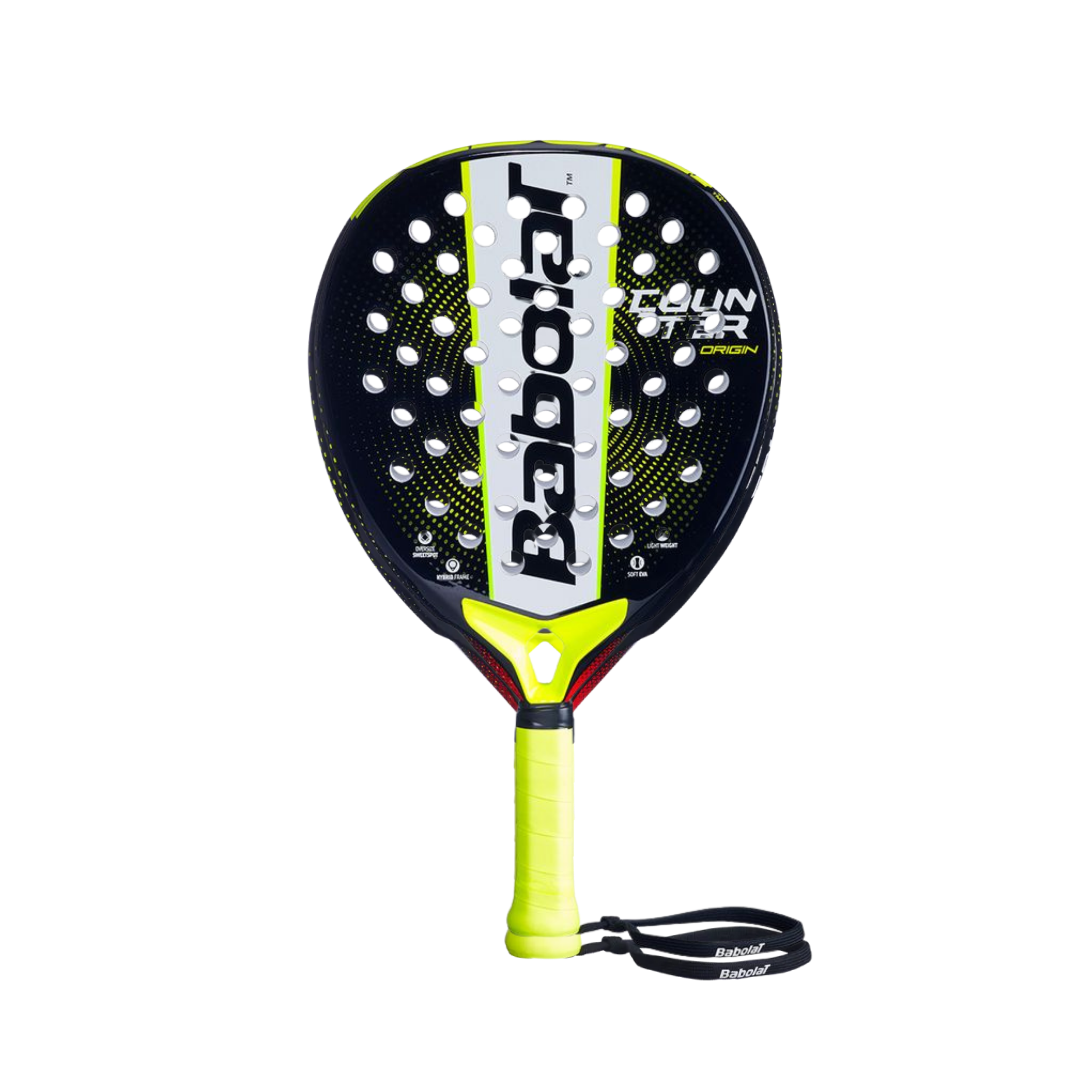 Babolat Counter Origin Padel Racket - Yellow