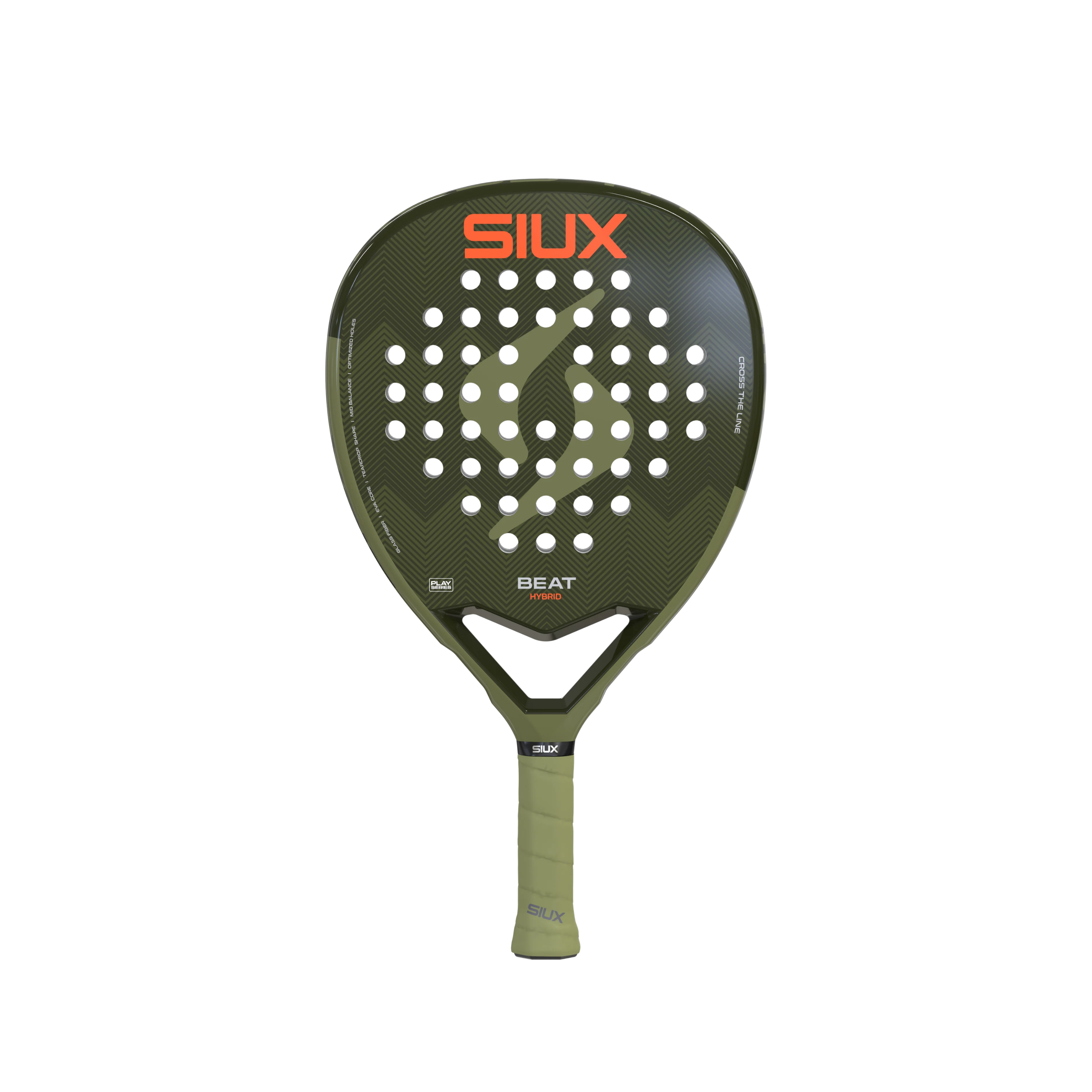 Siux Beat Play Hybrid 2026 Padel Racket - Green