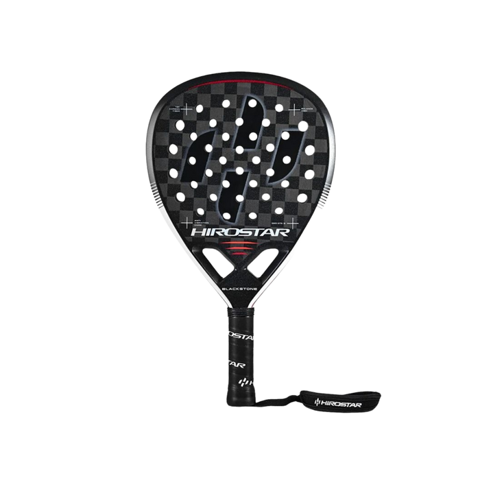 Hirostar Blackstone 2025 Padel Racket - Black