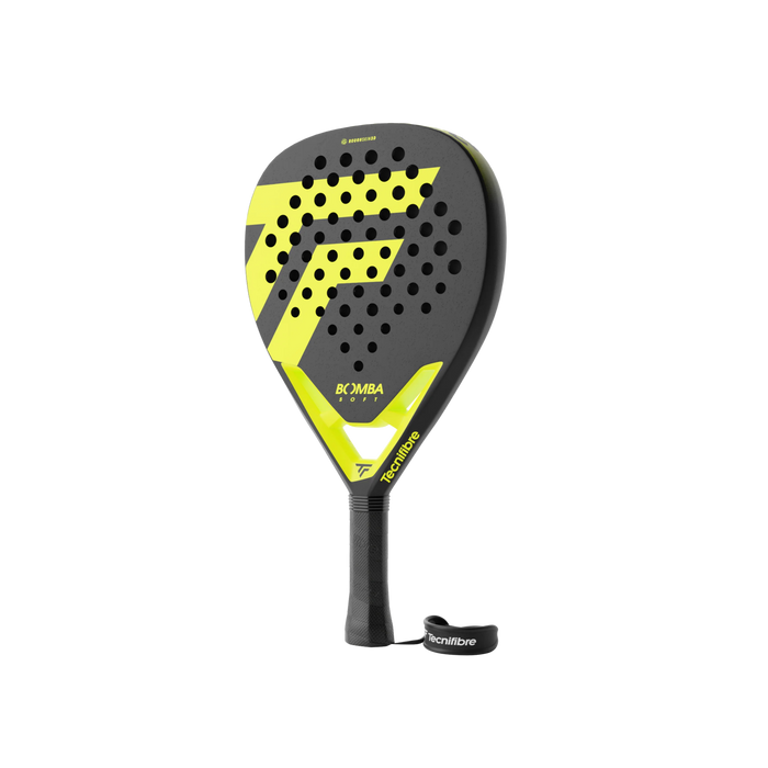Tecnifibre Bomba Soft Padel Racket - Black Yellow