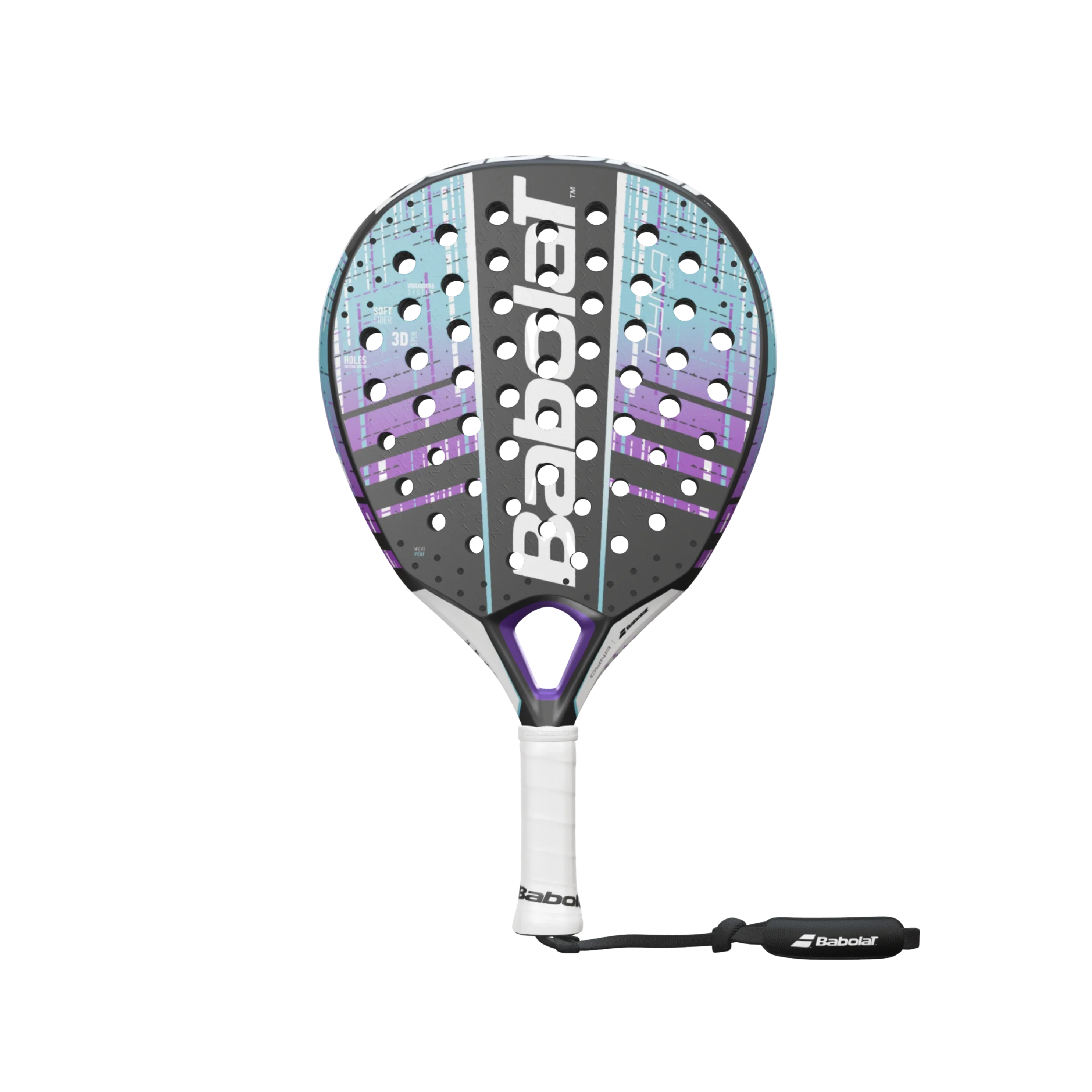 Babolat Dyna Spirit 2026 Padel Racket - Black