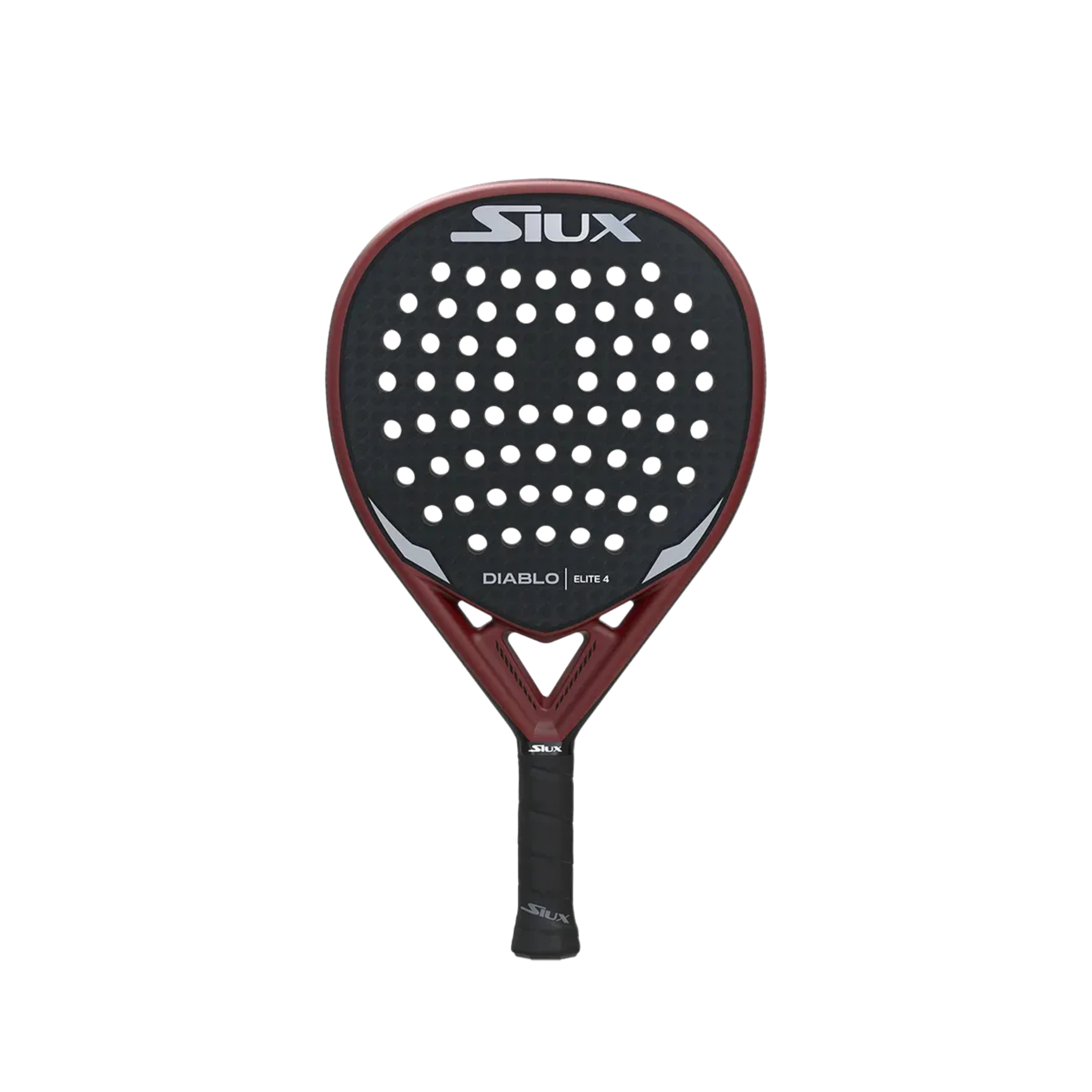 Siux Diablo Elite 4 Padel Racket - Wine Black