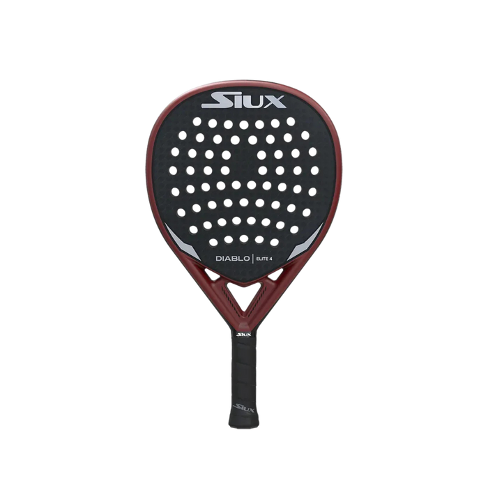 Siux Diablo Elite 4 Padel Racket - Wine Black