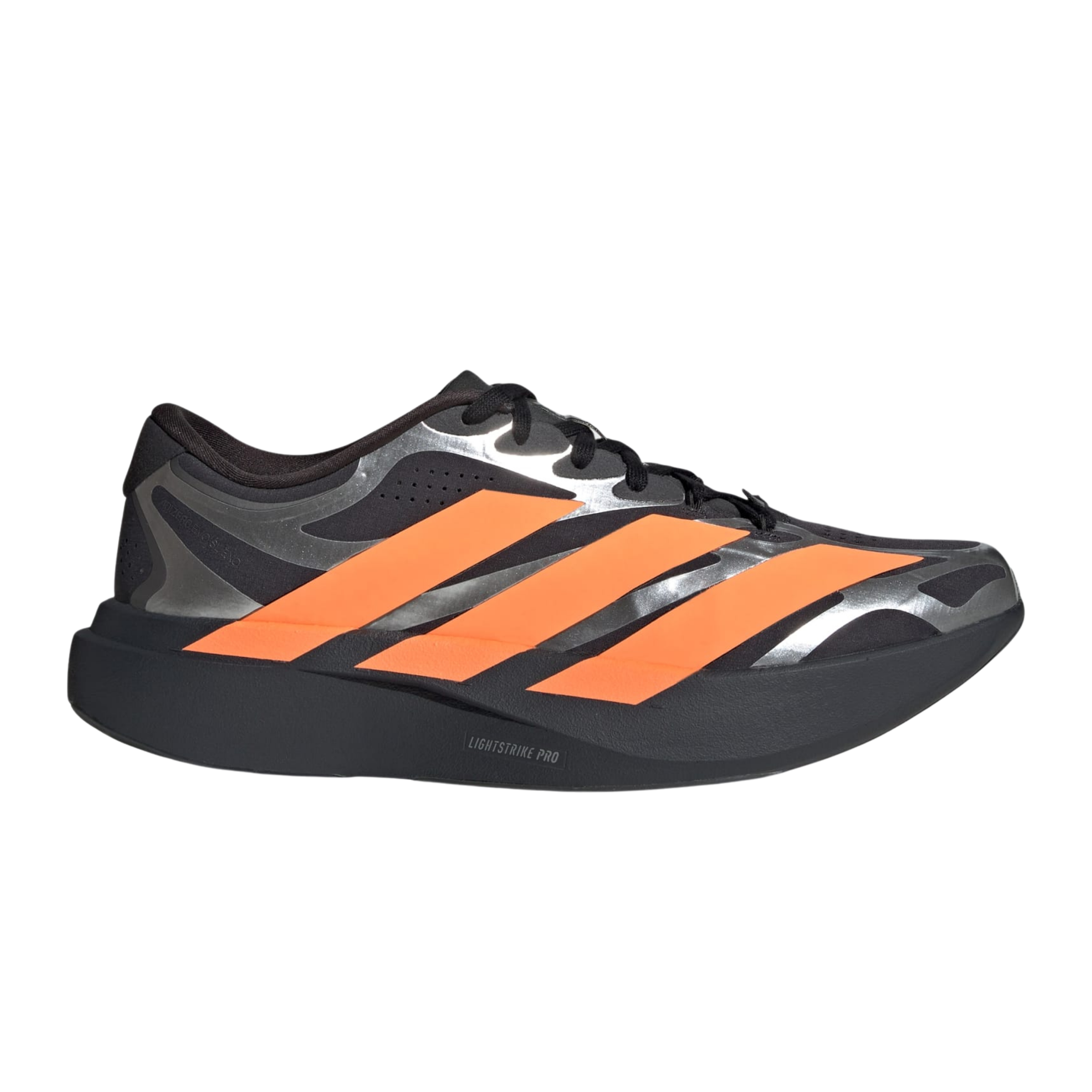 Adidas Men Adizero Evo SL Exo - Carbon Lucid Orange Silver Metallic