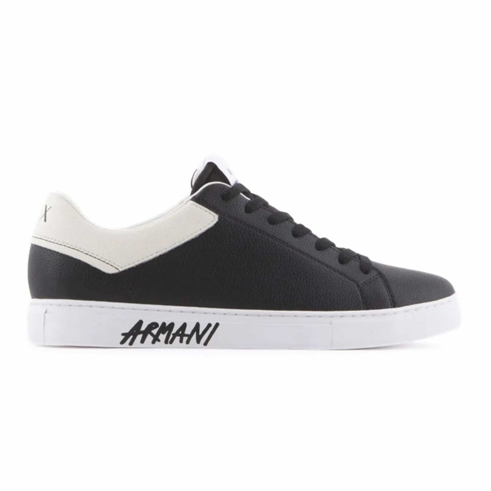 Armani Exchange Men s Graffiti Sneaker Black MR Shoes Accessories