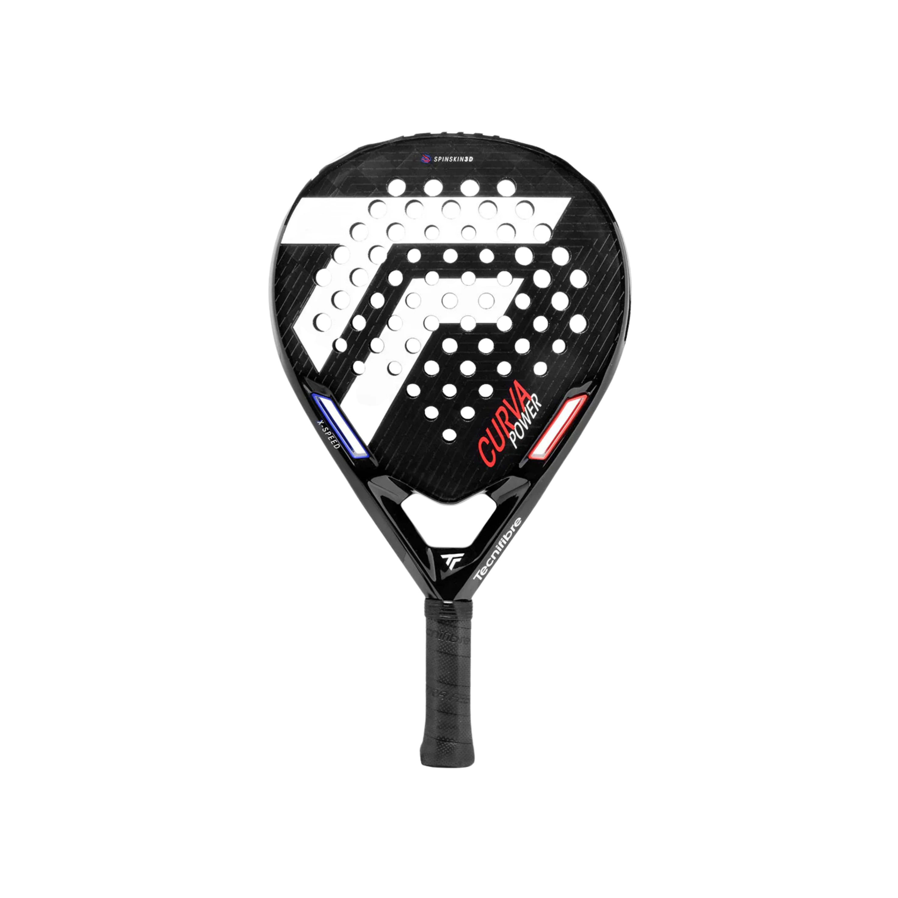 Tecnifibre Curva Power Padel Racket - Black White