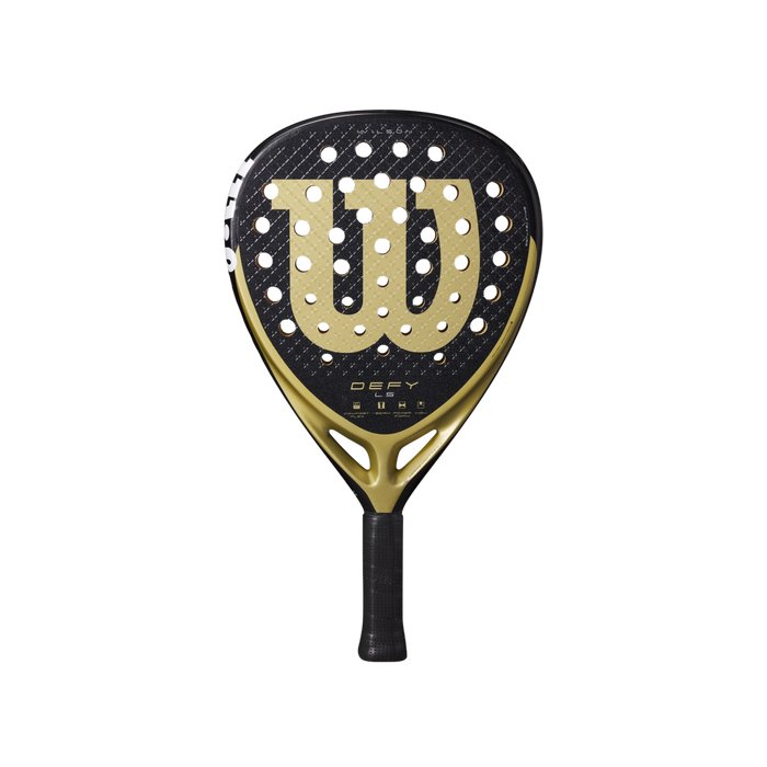 Wilson Defy LS V1 Padel Racket - Black Gold