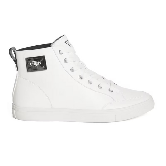 Guess Men Luca High-top Sneaker - White