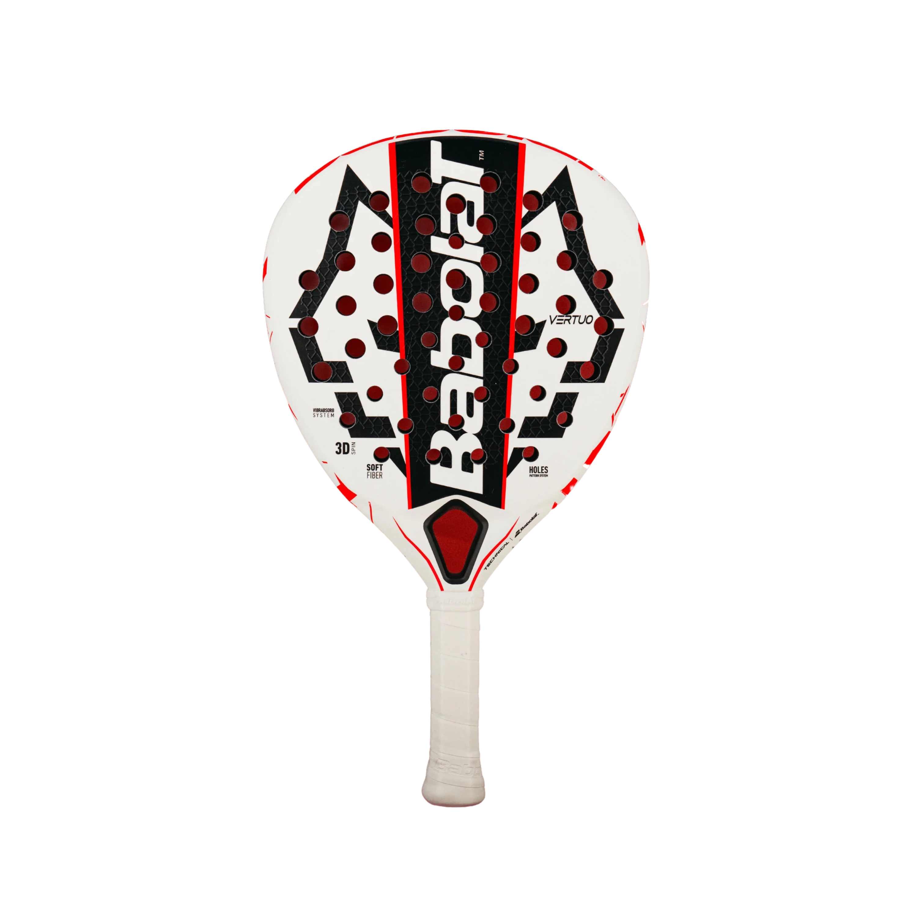 Babolat Technical Vertuo Juan Lebron 2025 Padel Racket - White
