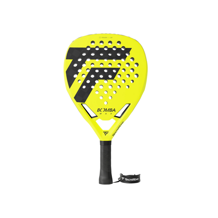 Tecnifibre Bomba Max Padel Racket - Yellow Black