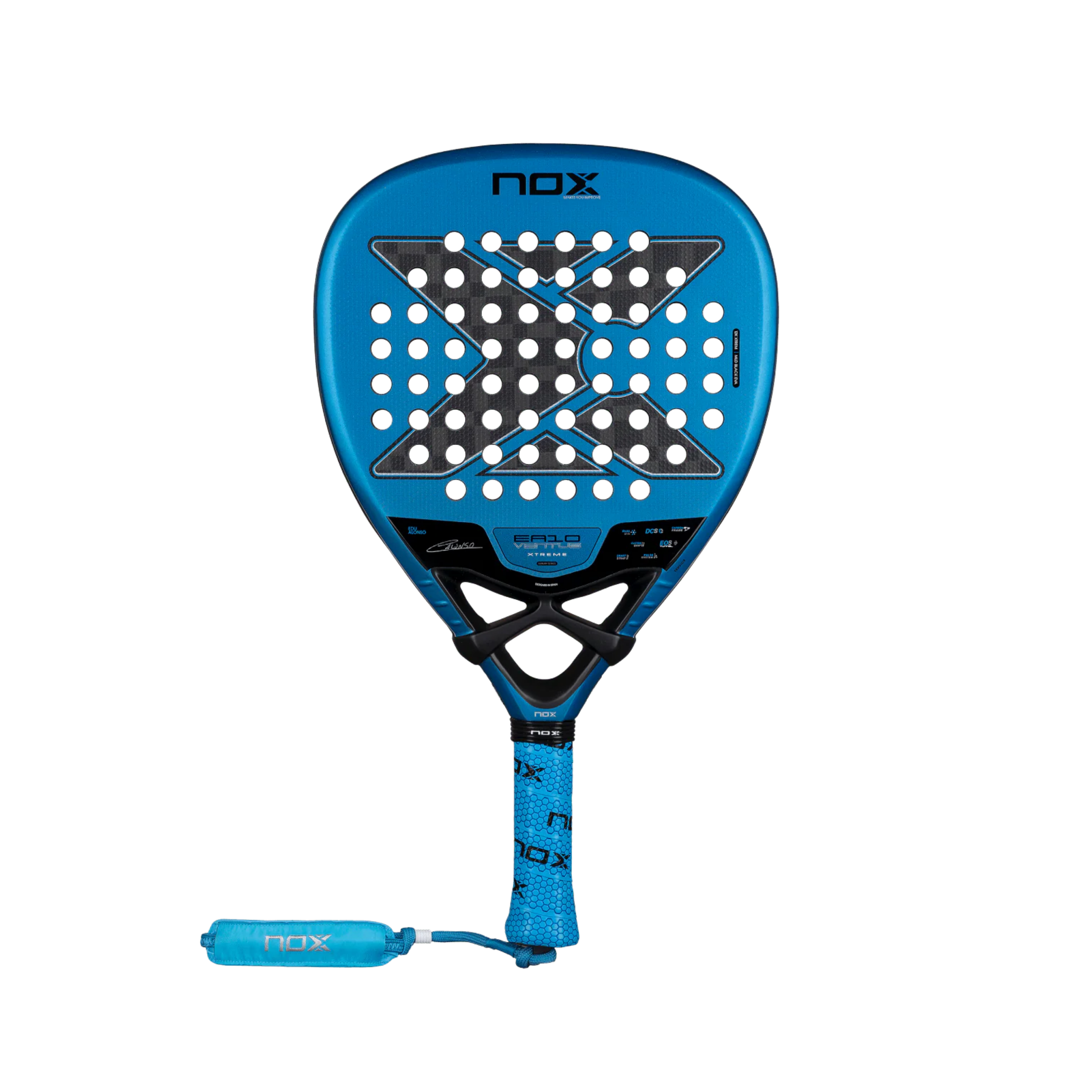 Nox EA10 Ventus Attack 12K Xtrem Padel Racket - Blue