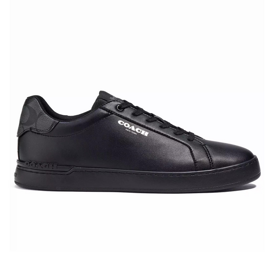 COACH Men's Clip Low Top Sneaker - SIGNATURE Black