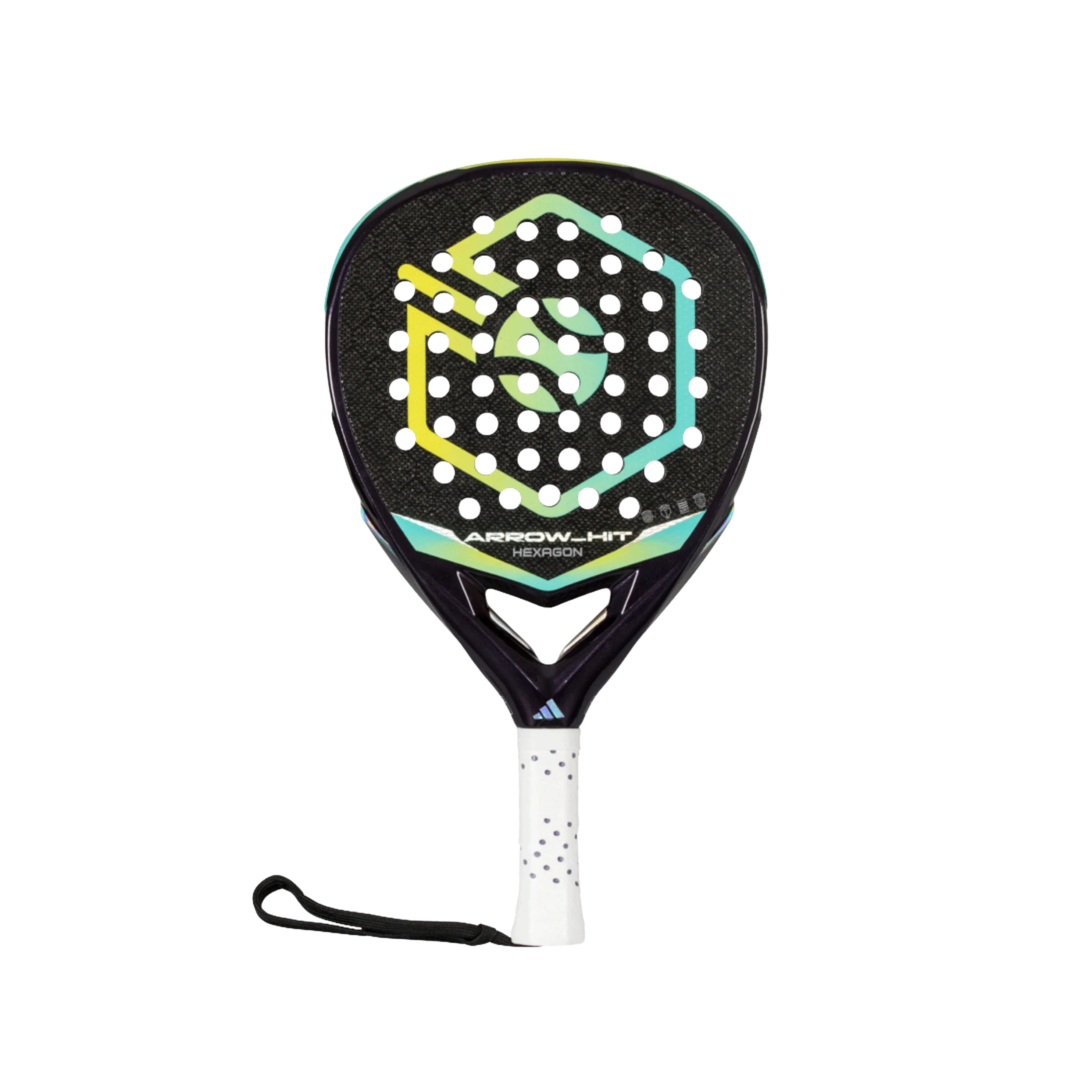 Adidas Arrow Hit Hexagon Cup 2026 Padel Racket - Black